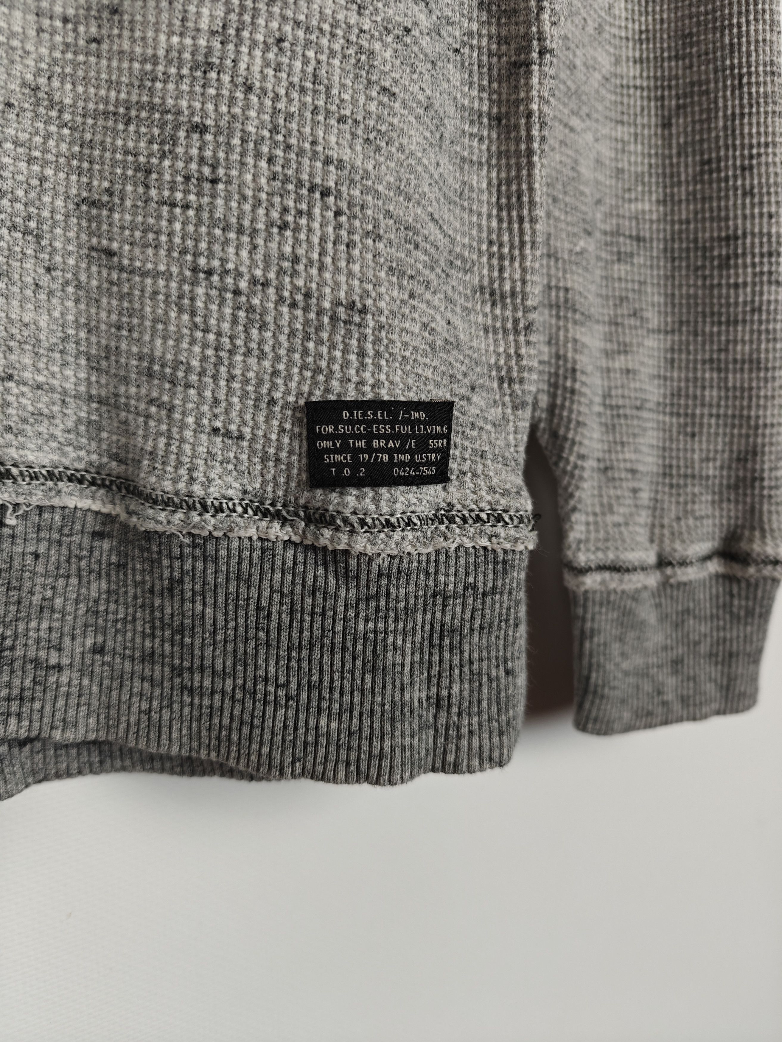 Diesel Diesel Industry Sweater Crewneck Gray Pullover size S Size US S / EU 44-46 / 1 - 4 Thumbnail