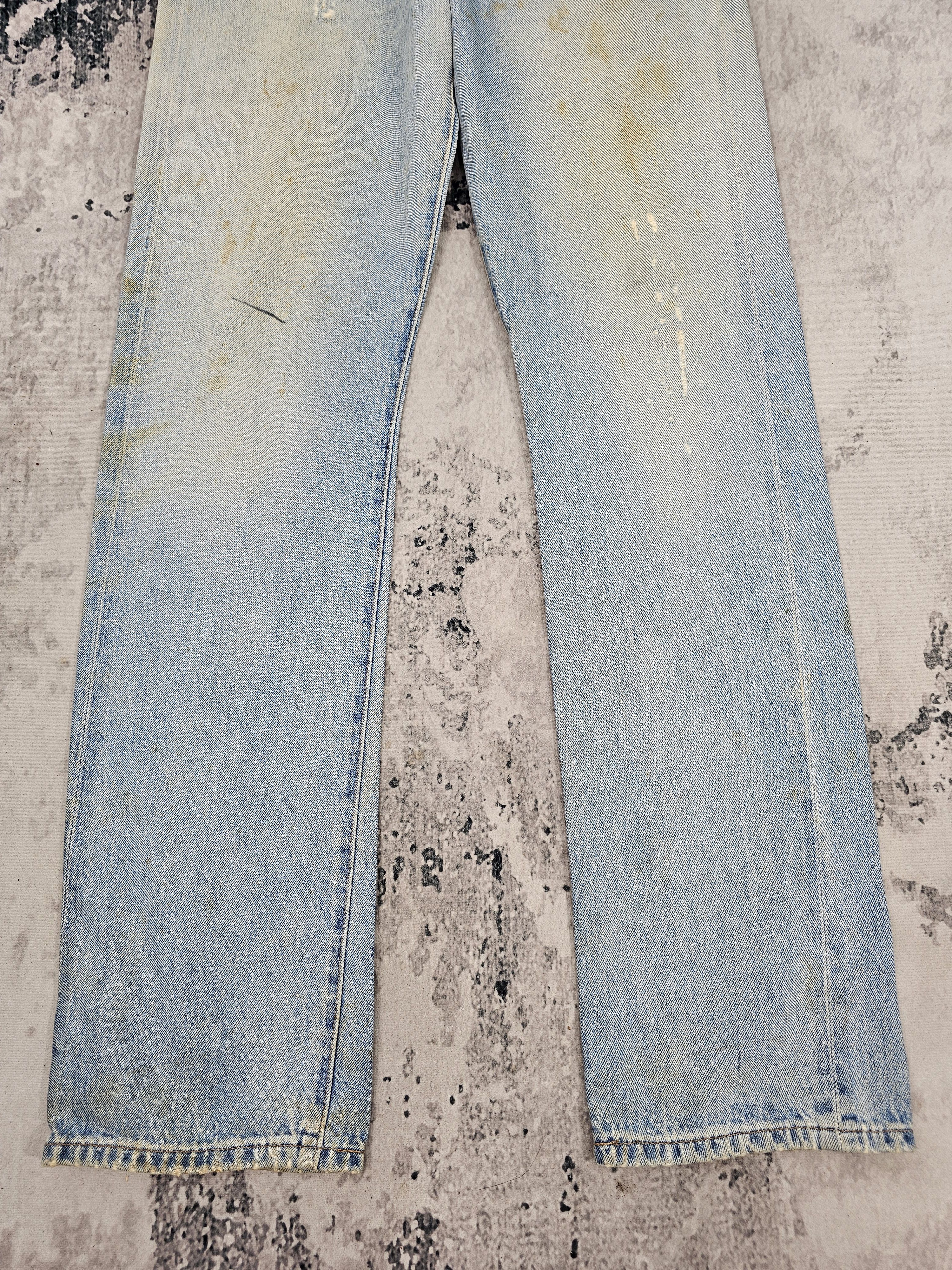 Levi's Vintage Clothing Vtg LEVIS 501 Redline Ripped Rusty Repro Jeans L0442 Size US 33 - 5 Thumbnail