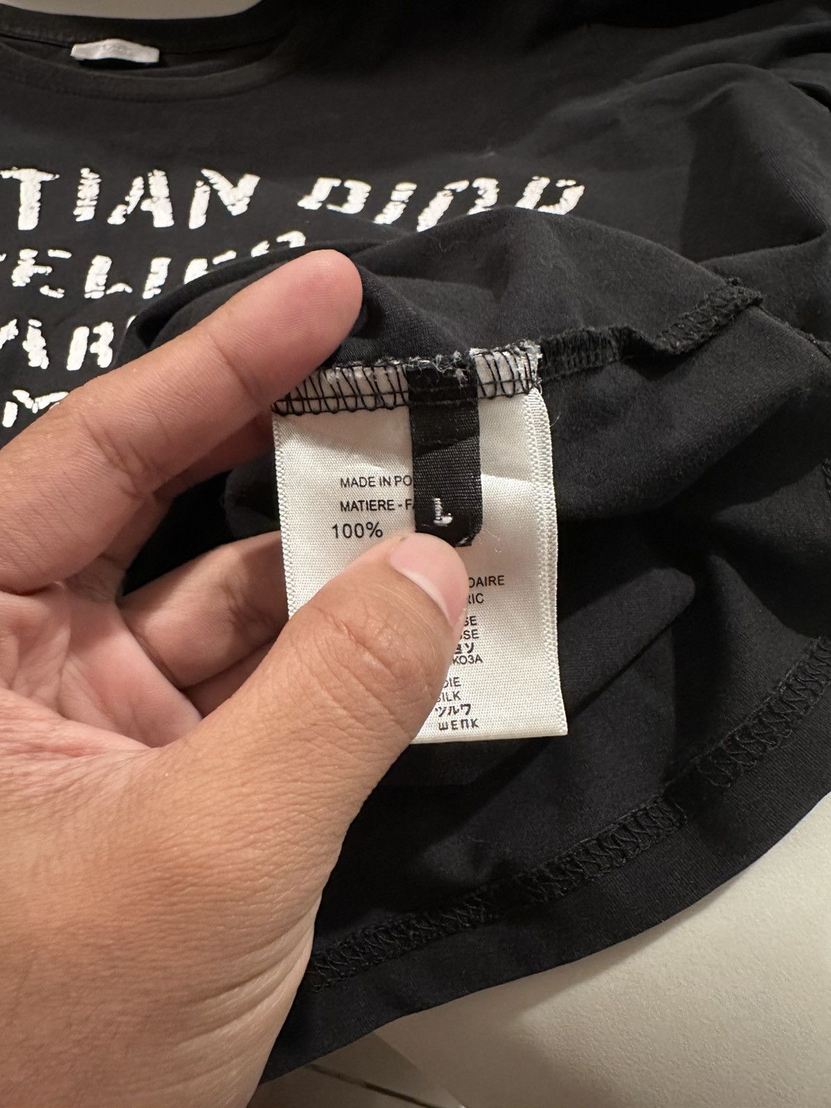 Dior Christian Dior Atelier Tshirt Size US L / EU 52-54 / 3 - 5 Thumbnail