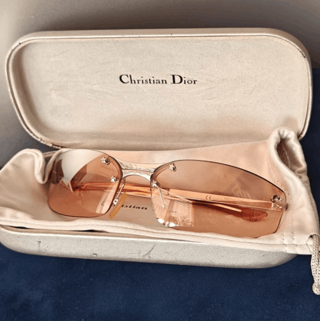 Dior DIOR Sunglasses Mini Pop Mask Ski Wrap Shield Logo RI954 Size ONE SIZE - 3 Thumbnail