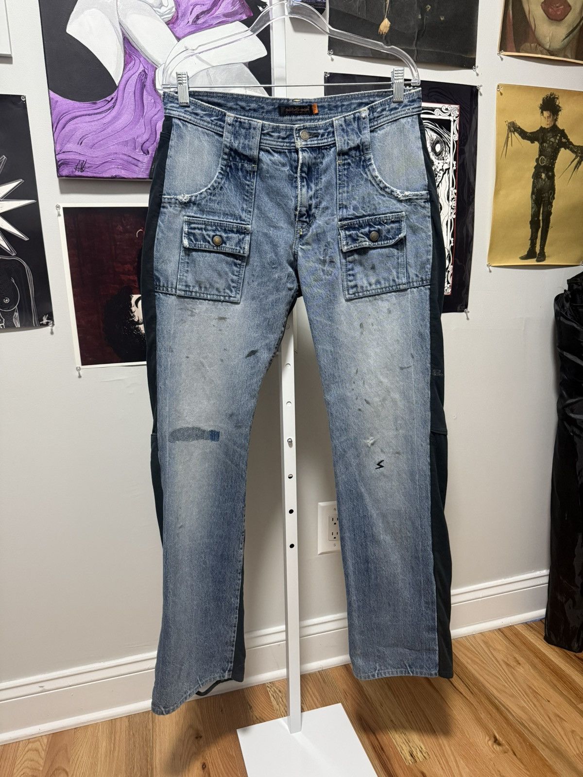 Undercover Undercover SS06 Klaus Hybrid Jeans | Size 3 Size US 34 / EU 50 - 1 Thumbnail