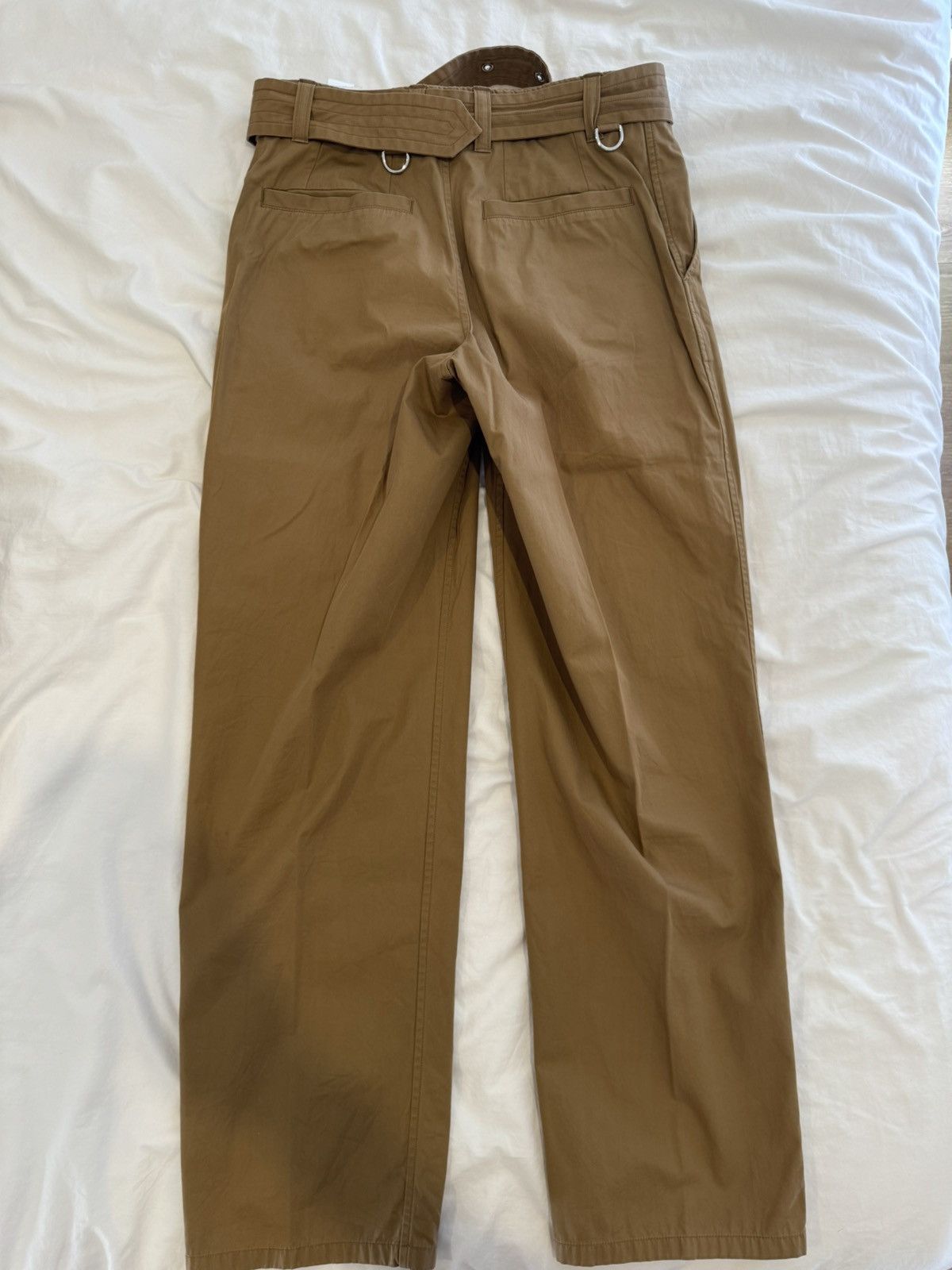 Burberry Burberry Tan Brown Belted Trousers Size US 30 / EU 46 - 3 Thumbnail