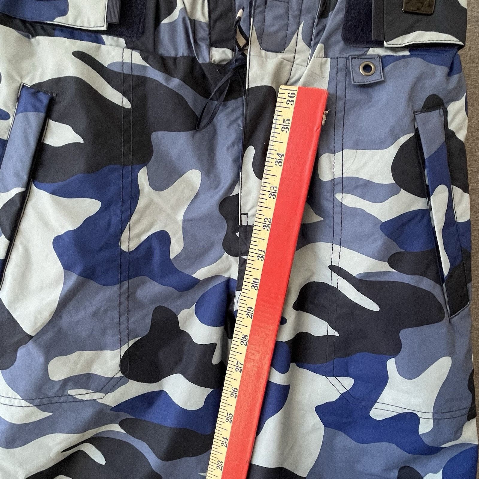Boden Boden Snow Ski Pants Blue Camouflage Boys 11-12 Years NWOT Size ONE SIZE - 5 Thumbnail