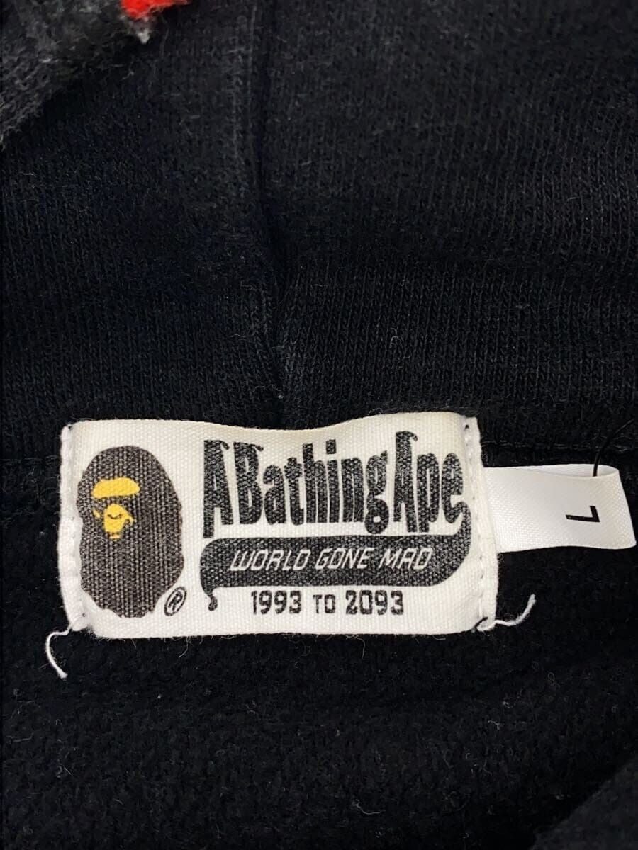 Bape A Bathing Ape Shark Hoodie Cotton Pullover Black Size US L / EU 52-54 / 3 - 3 Thumbnail
