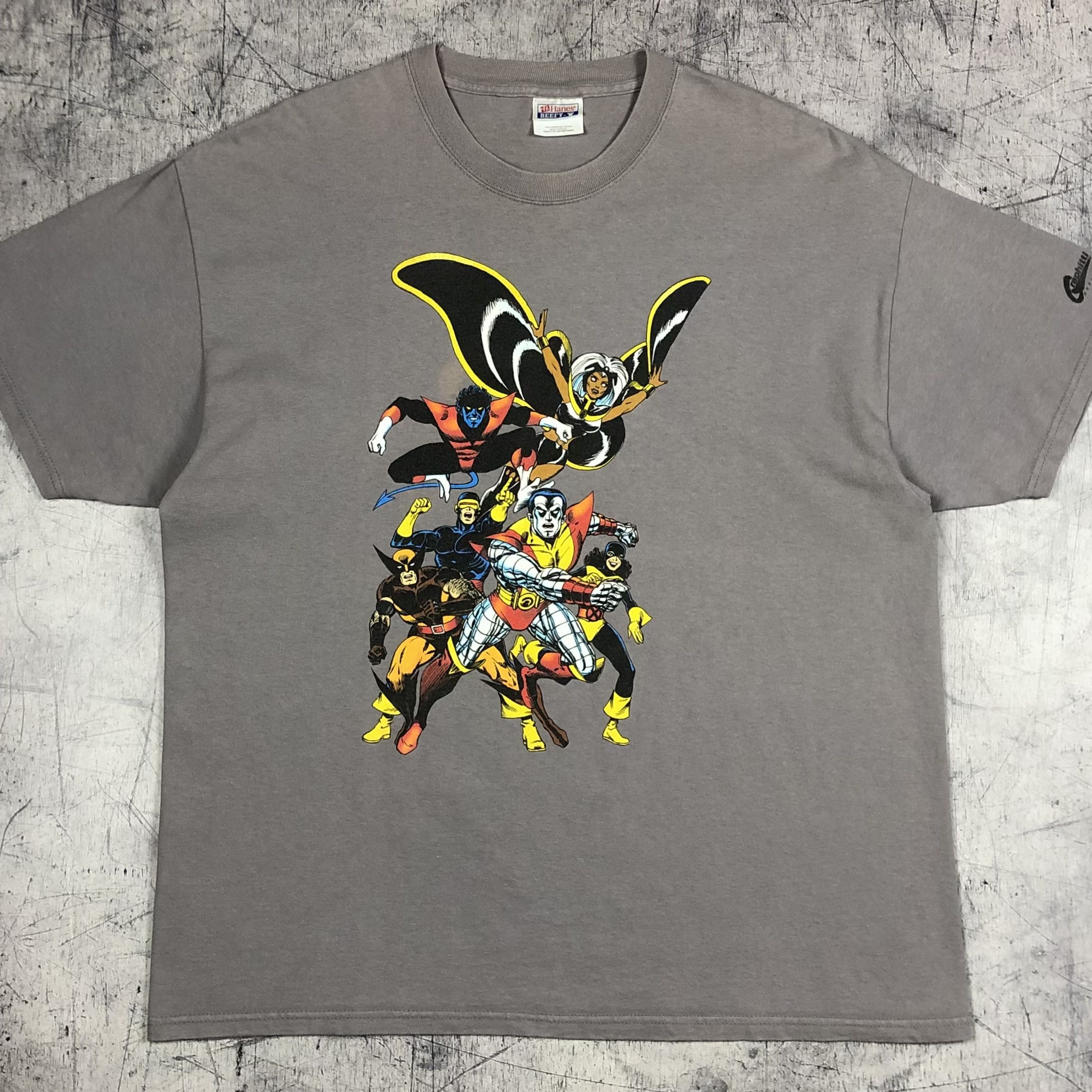 Marvel Comics Y2K Vintage 2003 X-Men Hero’s Marvel Graphitti Rare Tee Size US XL / EU 56 / 4 - 1 Thumbnail