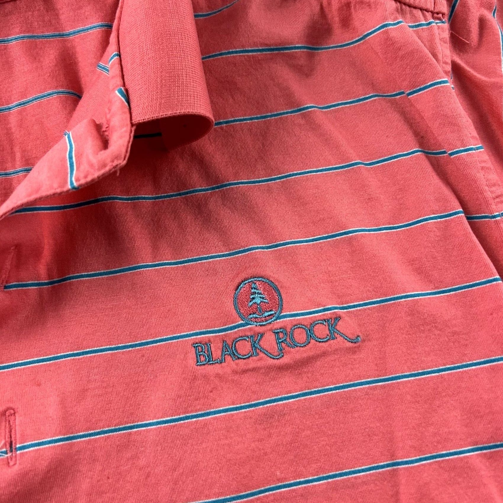 Peter Millar Peter Millar Short Sleeve Polo Shirt Mens M Pink Striped Golf Polo Shirt Size US M / EU 48-50 / 2 - 3 Thumbnail