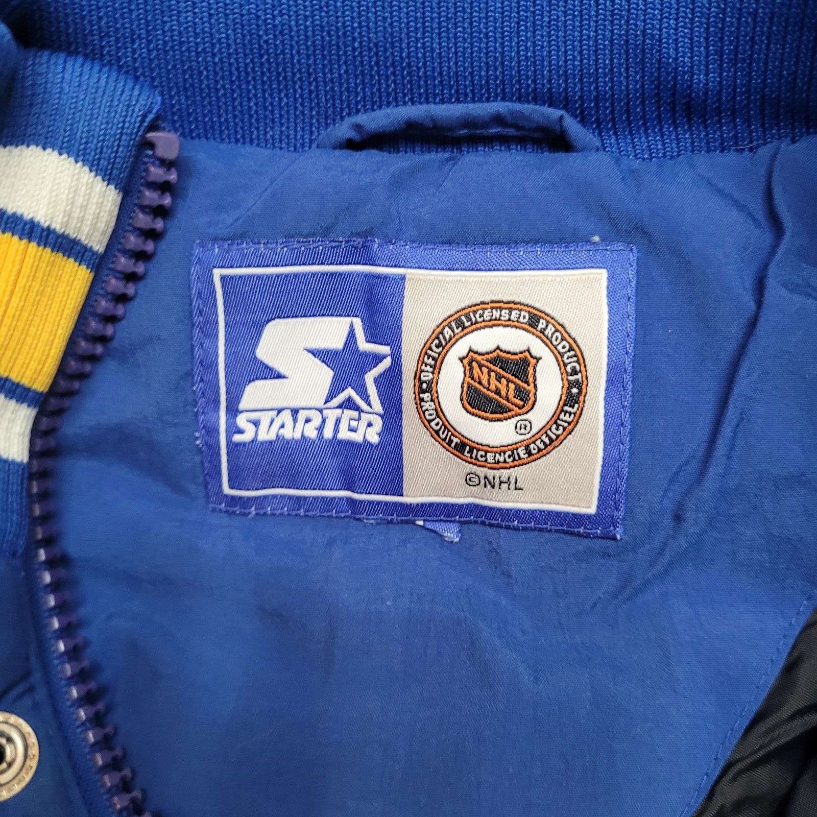 Starter VTG Starter St. Louis Blues Anorak Jacket Womens S Cropped Size S / US 4 / IT 40 - 15 Thumbnail