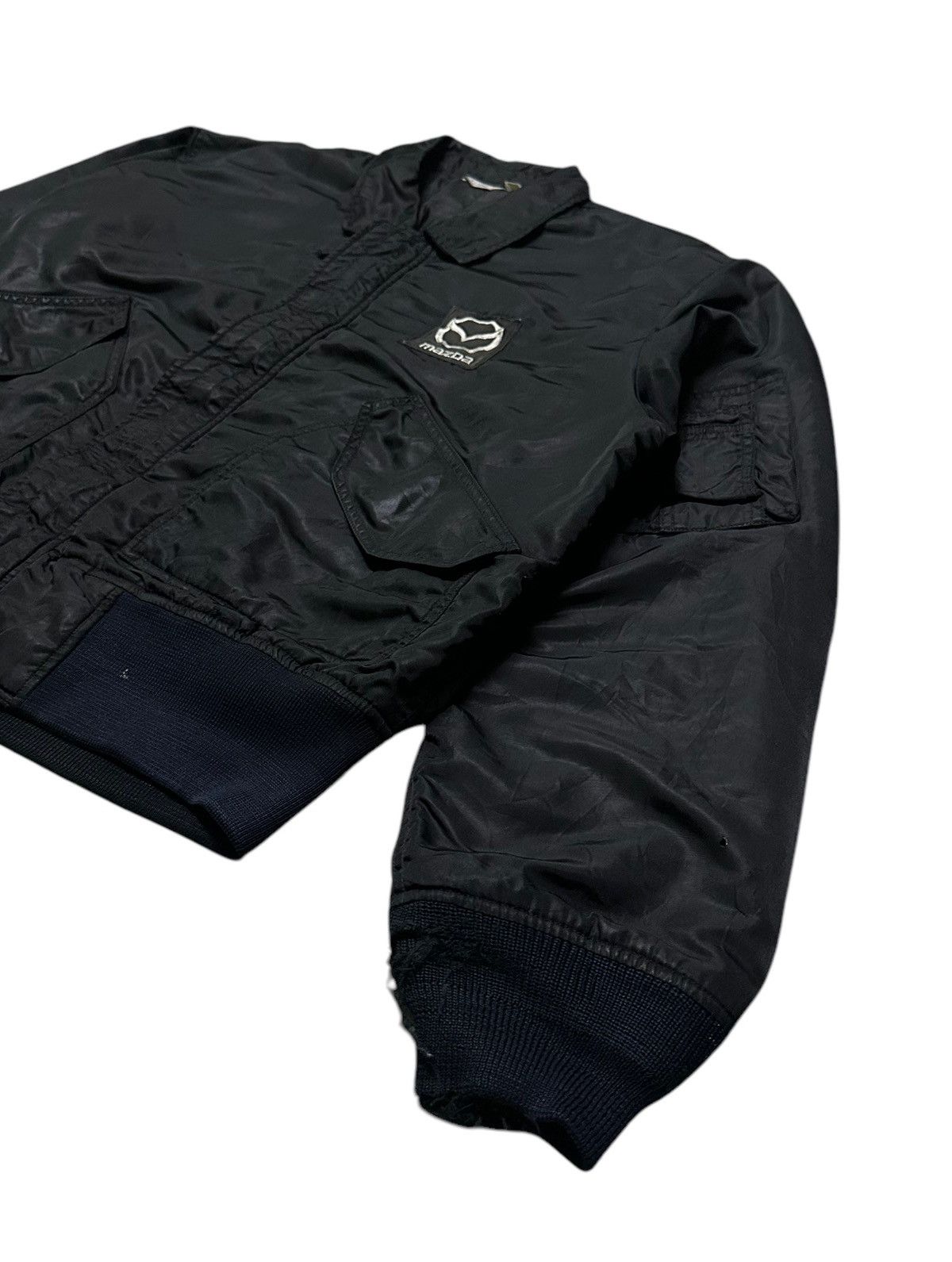 Vintage Vintage 90s Motorsport Mazda bomber jacket Size US L / EU 52-54 / 3 - 6 Thumbnail