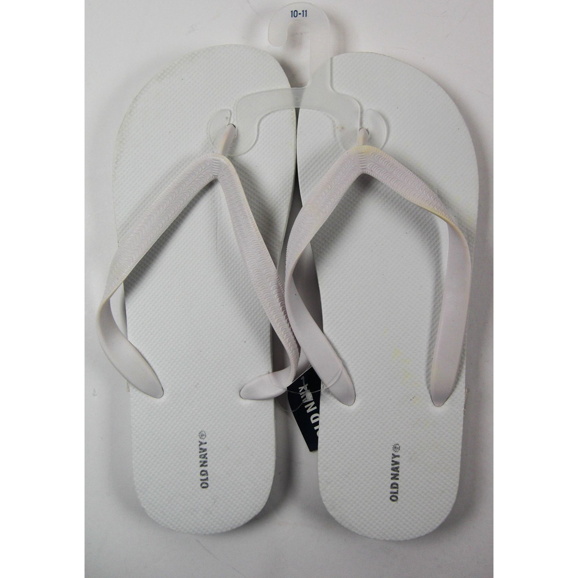 Old Navy Old Navy Adult Flip Flops Sandals/Shoes Color White Size 10- Size US 10.5 / EU 43-44 - 1 Thumbnail