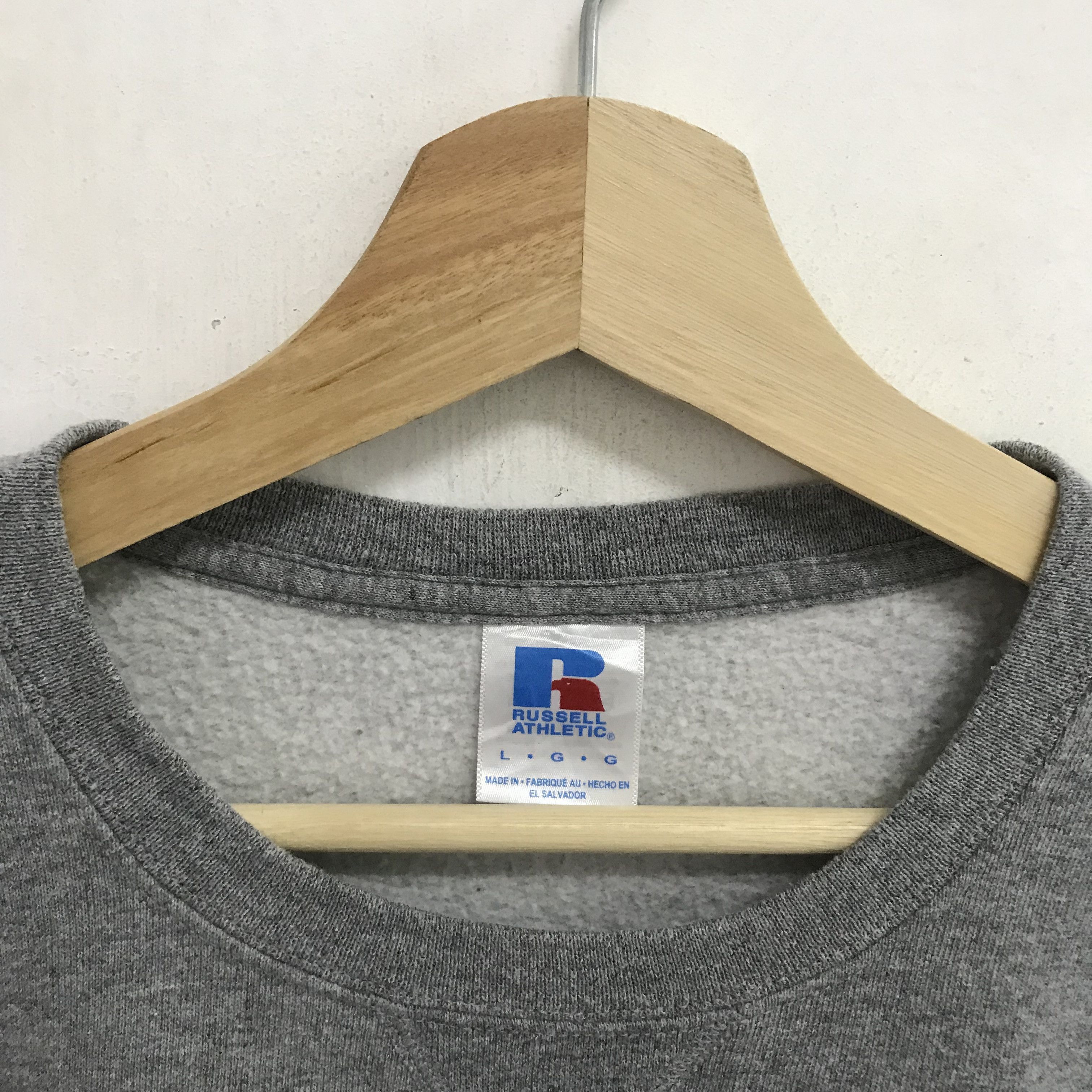 Russell Athletic Vintage Russell Athletic Grey Sweatshirt Large - 373 Size US L / EU 52-54 / 3 - 7 Thumbnail