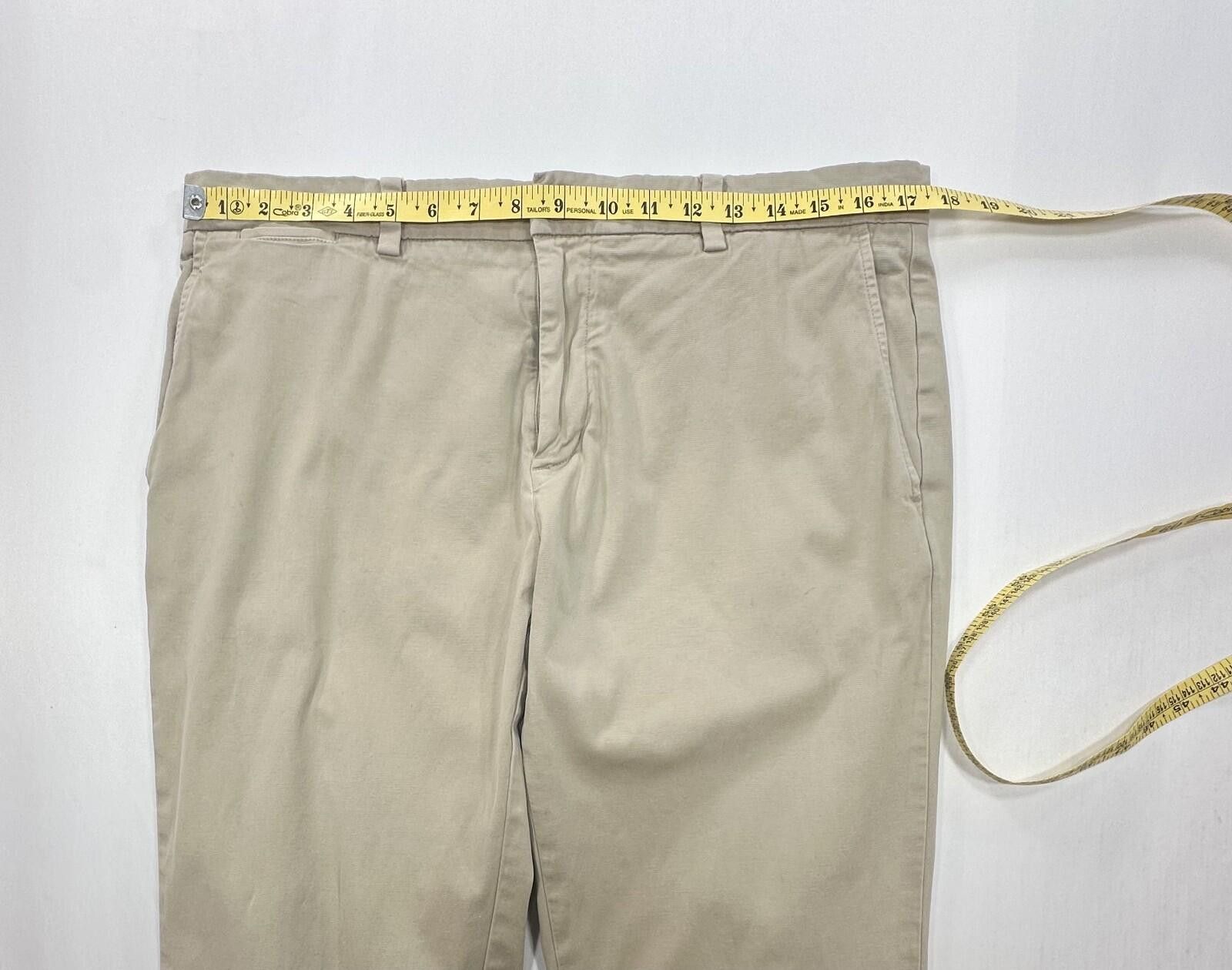 Vineyard Vines Vineyard Vines Flat Cotton Spandex Chinos Brown Mens 34/32 Size US 34 / EU 50 - 3 Thumbnail