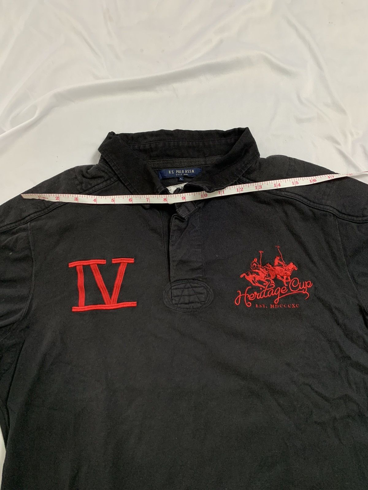 U.S. Polo Assn. U s open polo rugby shirt vintage Size US M / EU 48-50 / 2 - 9 Thumbnail