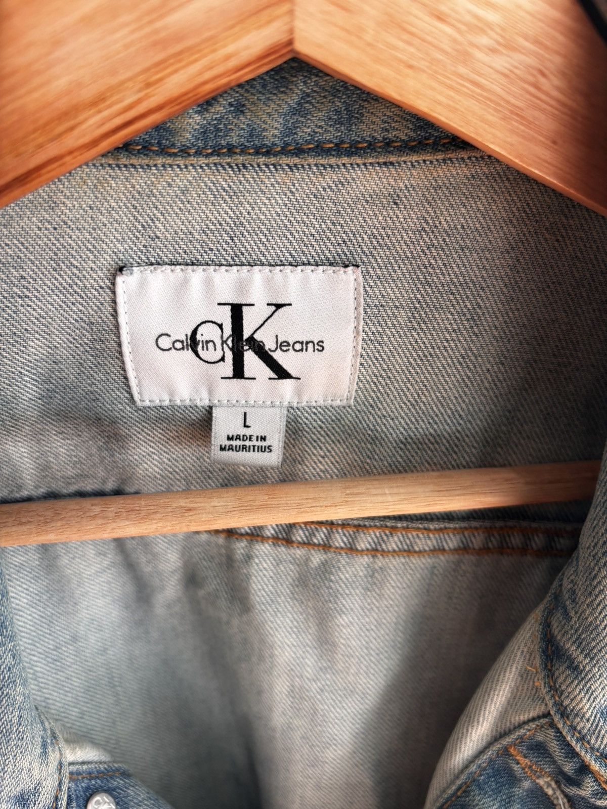 Calvin Klein Calvin Klein Denim Jacket Size US L / EU 52-54 / 3 - 2 Thumbnail