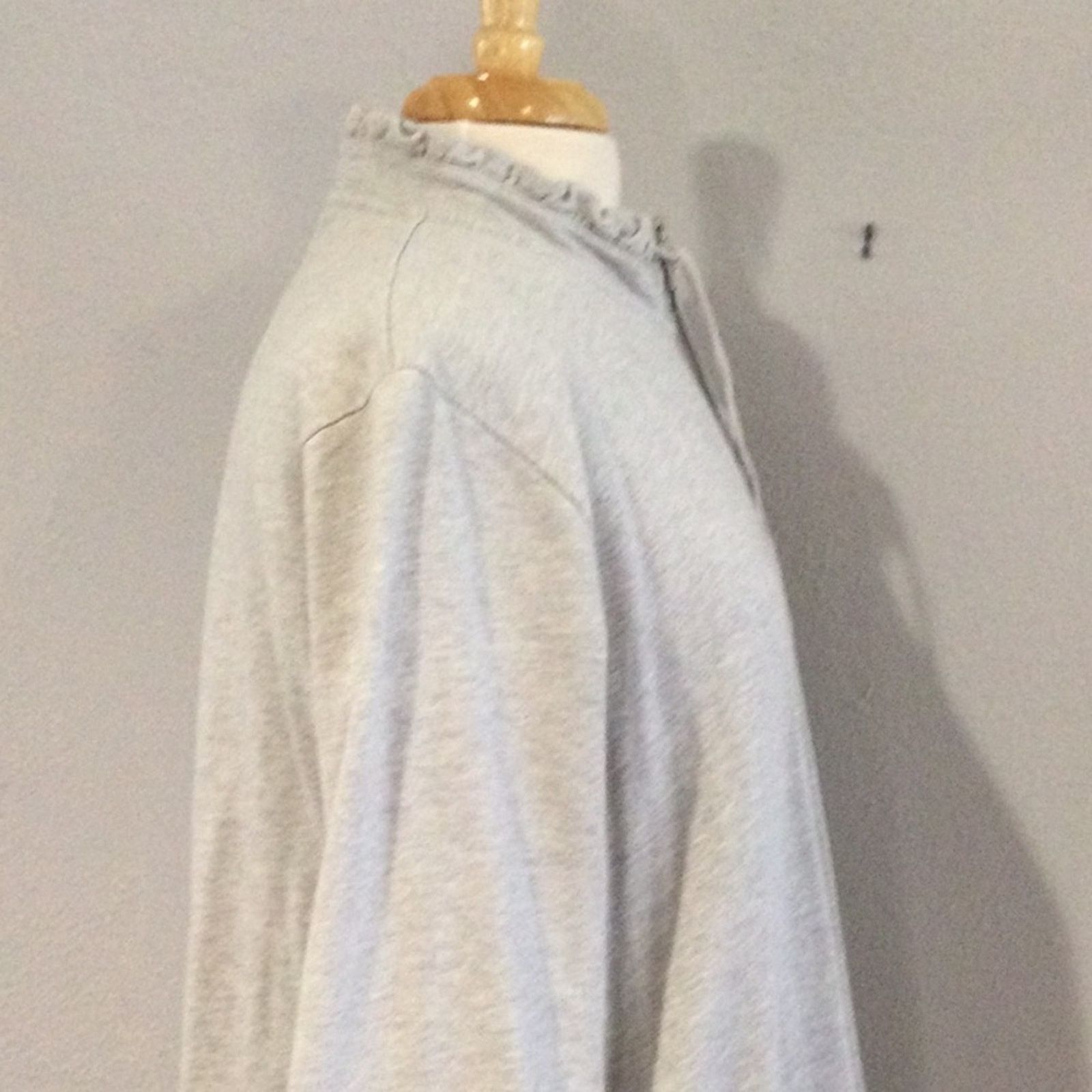 Other Just My Size Gray Full Zip Jacket w/Pockets 2X (18W/20W) Size XXL / US 16-18 / IT 52-54 - 5 Thumbnail