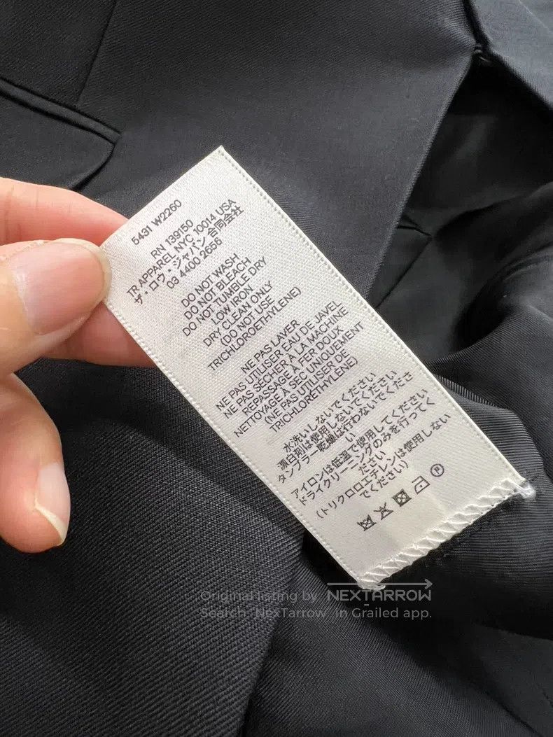 The Row The row size 0 Black v-neck jacket Size XS / US 0-2 / IT 36-38 - 6 Thumbnail