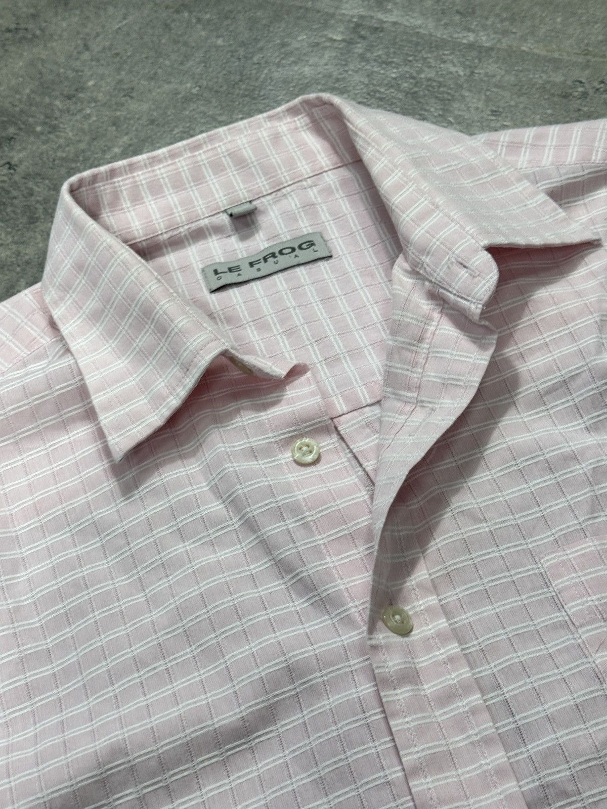 Japanese Brand × Yohji Yamamoto ᶠᵃⁿᶜʸᵍᵘʸBOXY Suit Shirt Vintage Cropped Button Up 90s 80 Size US M / EU 48-50 / 2 - 2 Thumbnail
