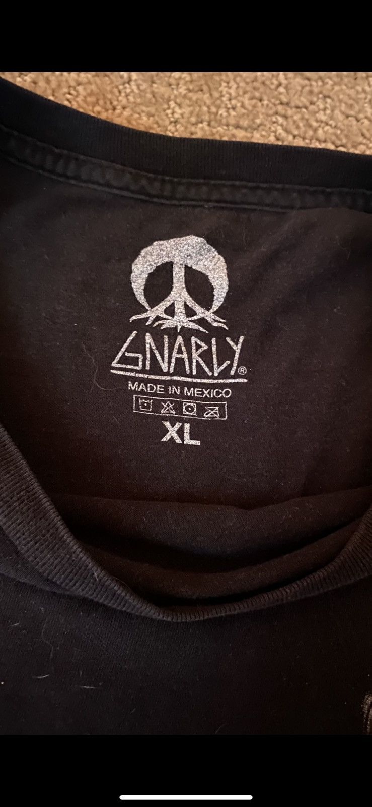 Band Tees × Vintage Gnarly smile tee black Size US XL / EU 56 / 4 - 3 Thumbnail