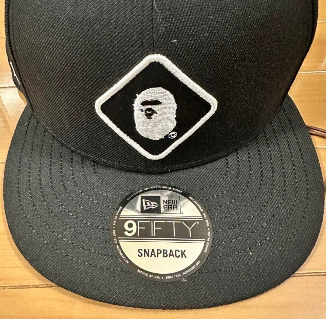 Bape × F.C.R.B × New Era A bathing ape FCRB New Era Snapback hat cap Size ONE SIZE - 5 Thumbnail