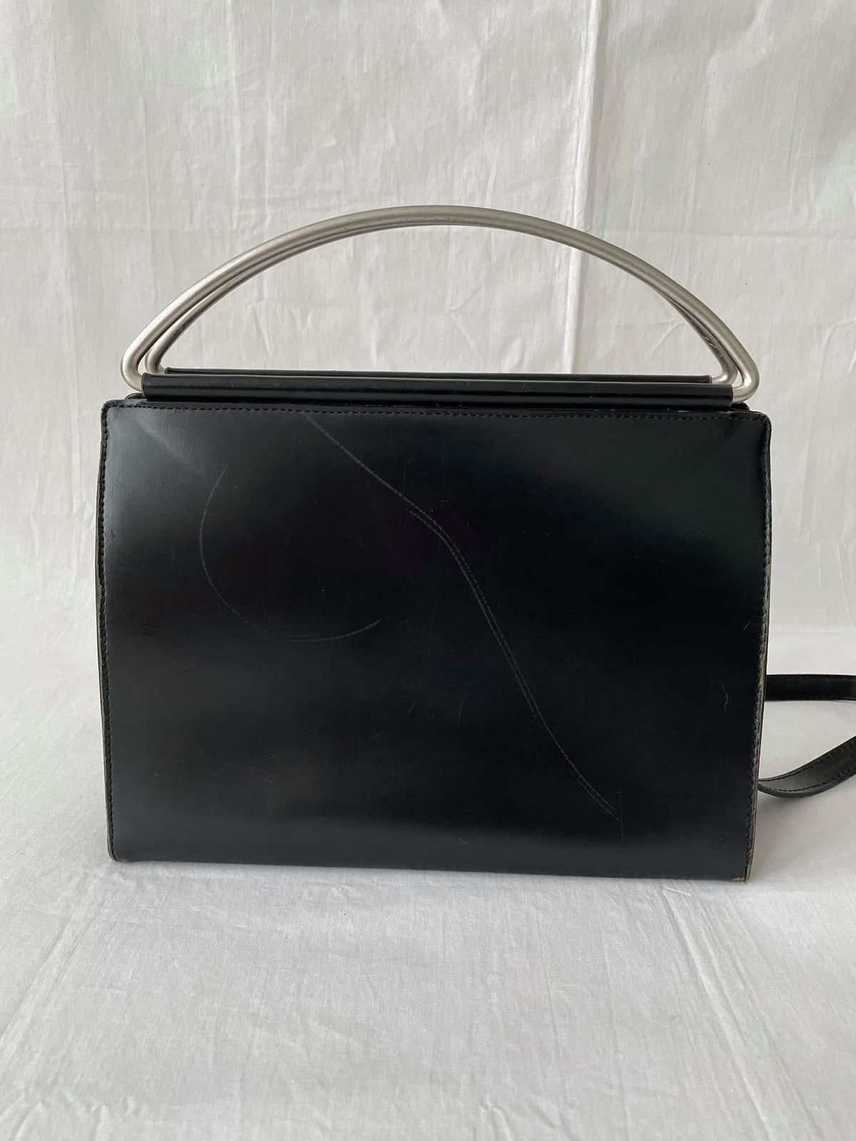 Yohji Yamamoto Yohji Yamamoto Y’saccs Leather Sling Bag Size ONE SIZE - 9 Thumbnail