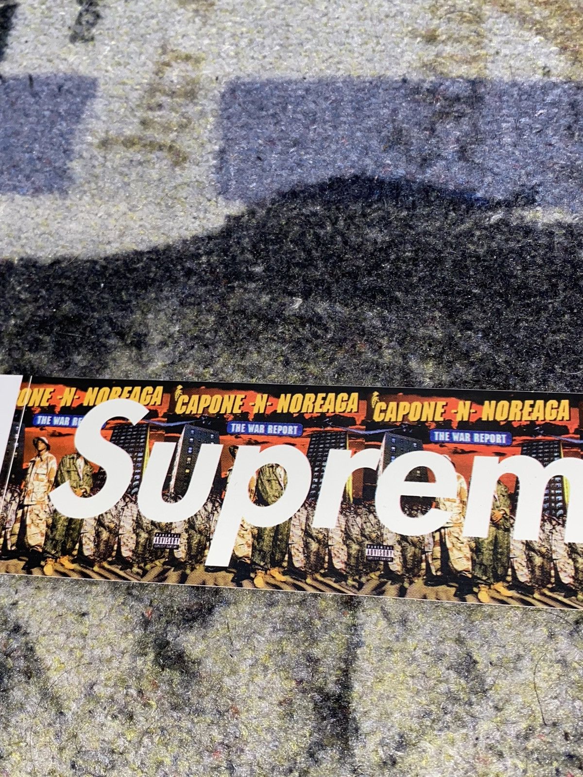 Supreme Supreme CNN The War Report Box Logo Sticker Size ONE SIZE - 2 Thumbnail