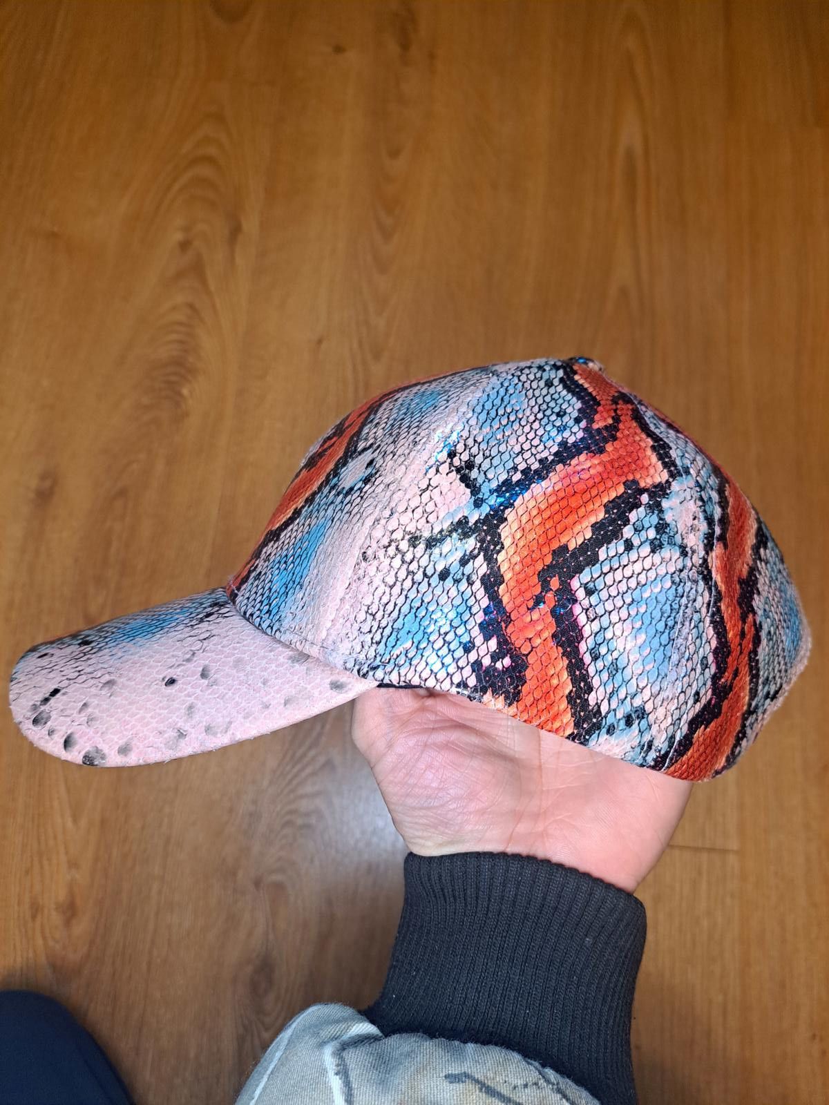 Steve Madden Steve Madden Snake Print Adjustable Cap Hat Multicolor Size ONE SIZE - 2 Thumbnail