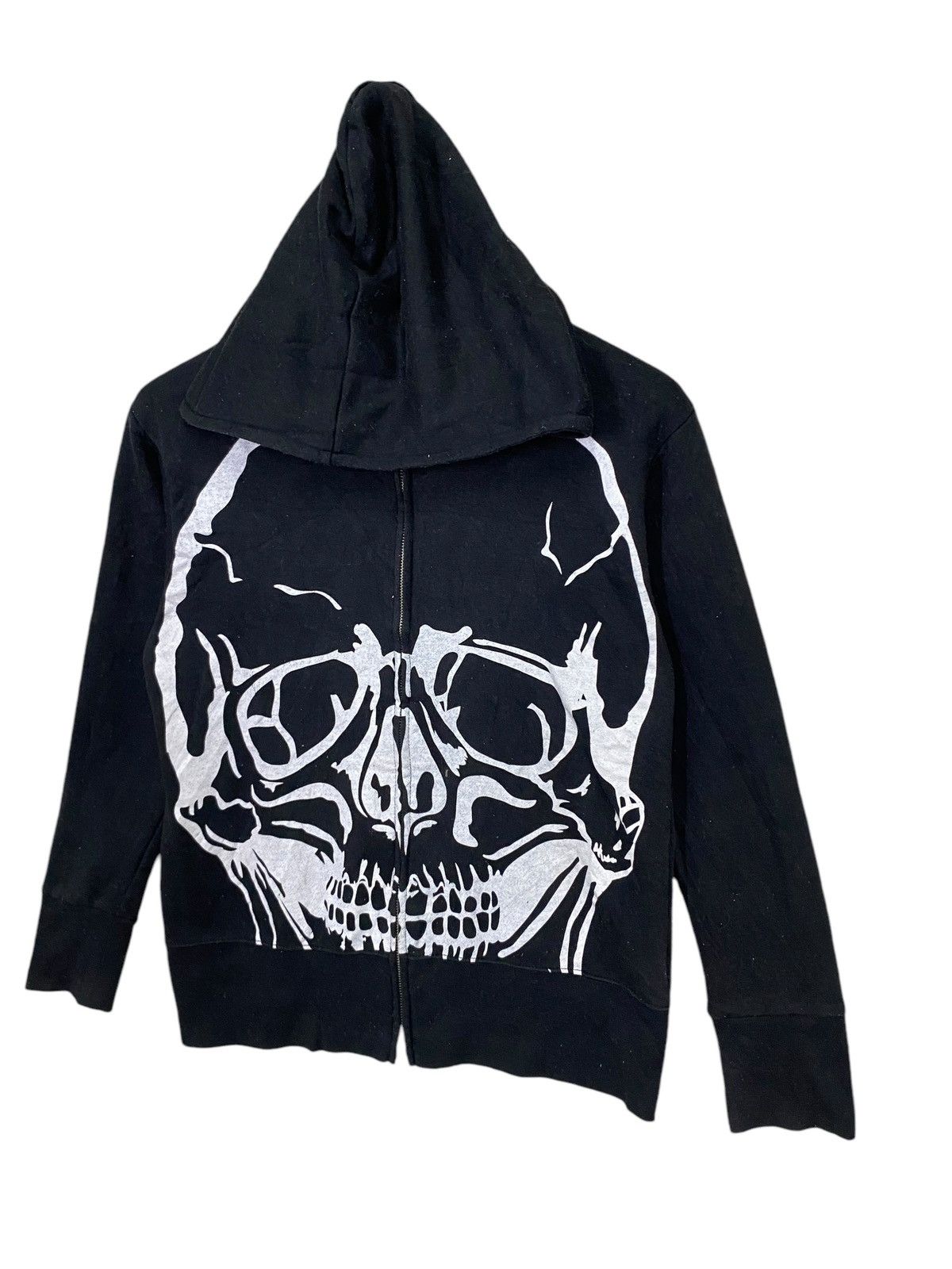 Japanese Brand × Seditionaries Glad news fullprinted skulls hoodie very rare Size US M / EU 48-50 / 2 - 2 Thumbnail