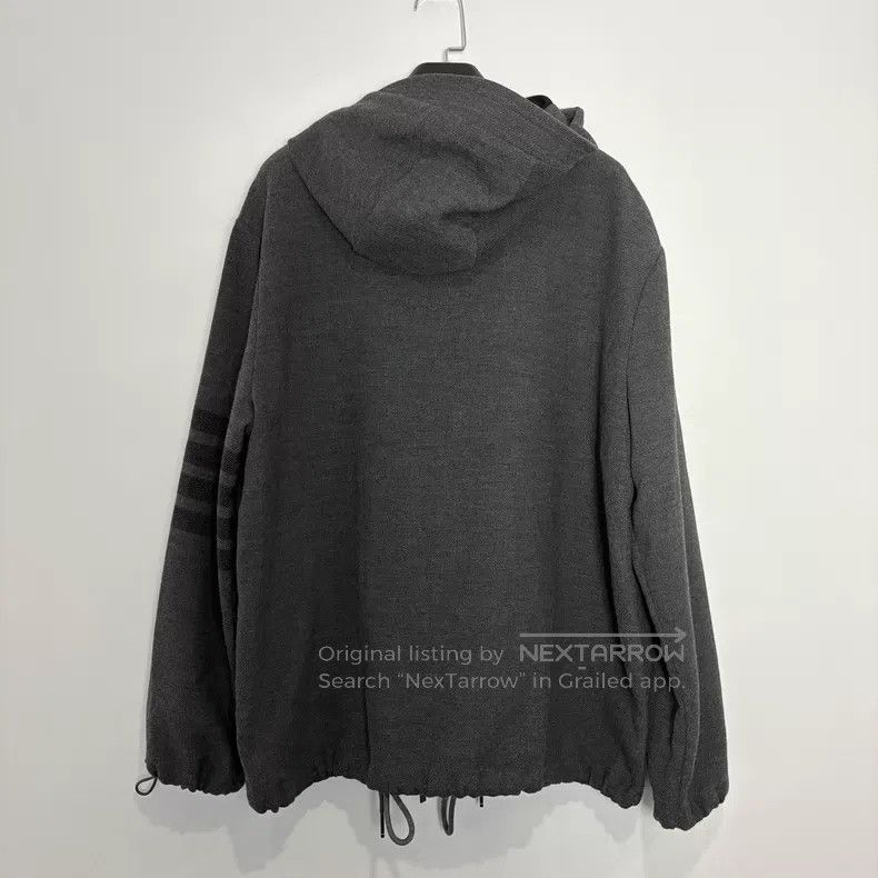 Thom Browne Thom Browne Loose Four-Stripe Jacket Coat Size US S / EU 44-46 / 1 - 2 Thumbnail
