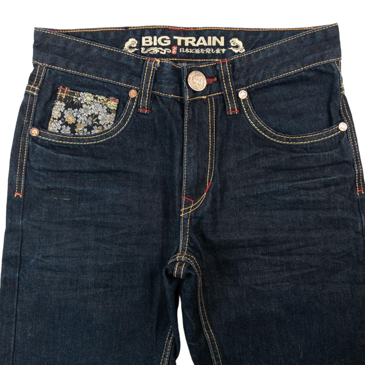 Other Vintage Big Train Patchwork Pocket Japanese Denim Jeans W28 Size US 28 / EU 44 - 4 Thumbnail
