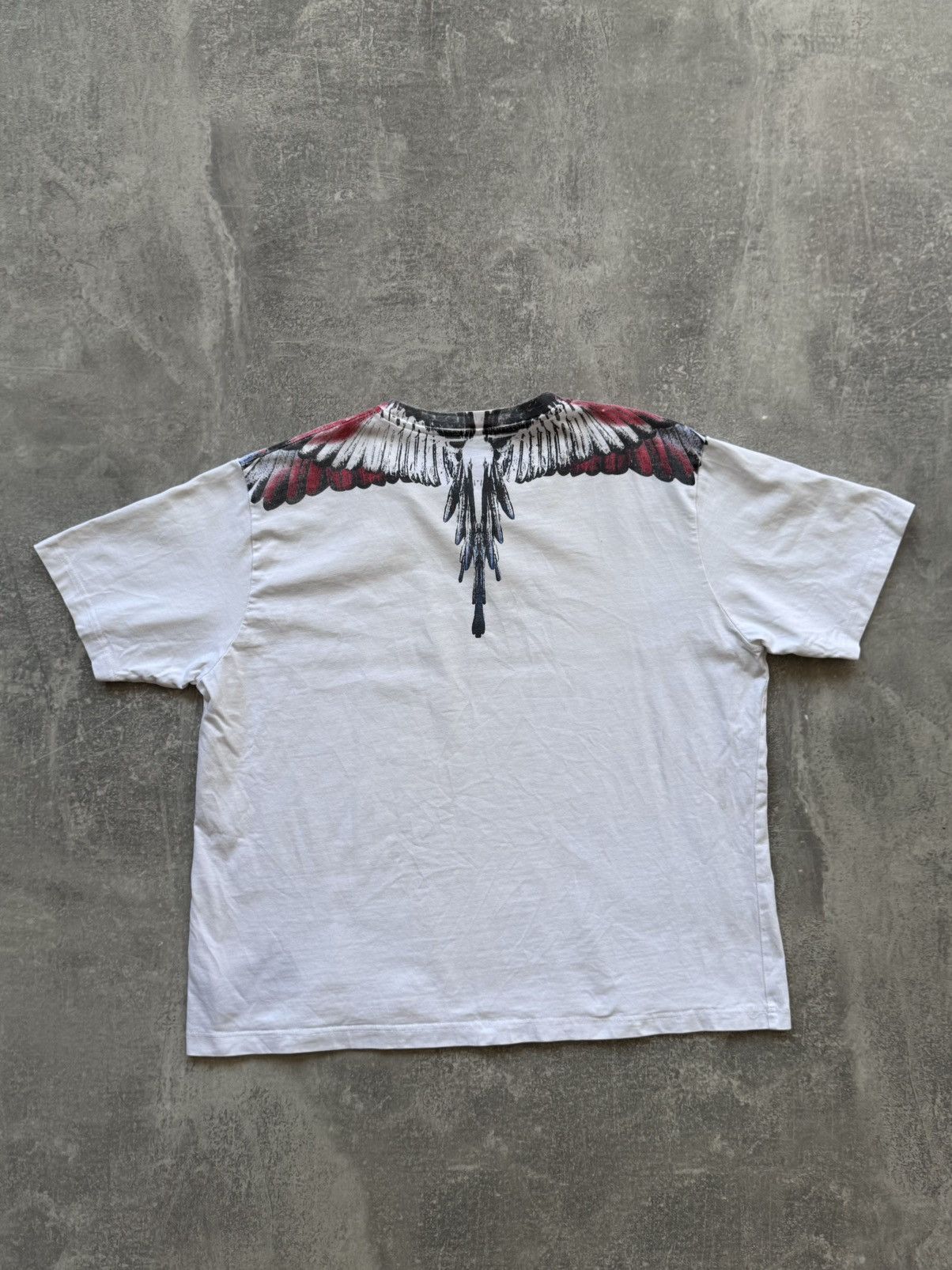 Marcelo Burlon Marcelo Burlon County of Milan White Wings T- Shirt Size US L / EU 52-54 / 3 - 4 Thumbnail
