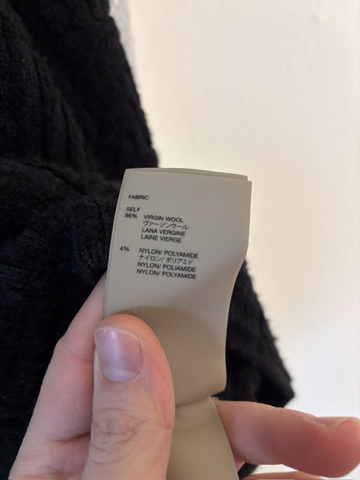 Fear of God Fear Of God 8th Collection Wool High Neck Jumper Size US L / EU 52-54 / 3 - 7 Thumbnail