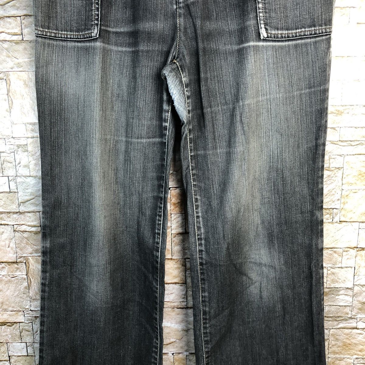 Burberry Burberry Black faded Denim Pants #A431 Size 30" / US 8 / IT 44 - 6 Thumbnail