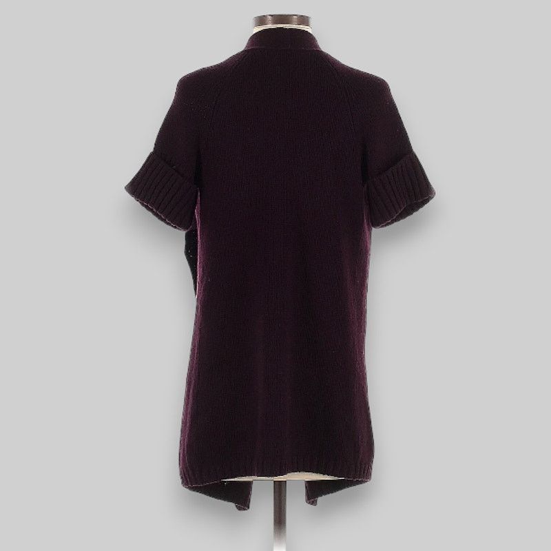 Vince Vince Wool Cardigan Purple Sweater | Size S Size S / US 4 / IT 40 - 2 Thumbnail