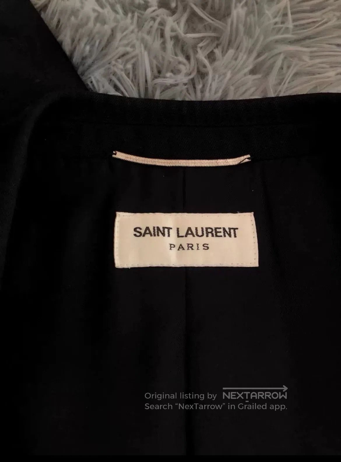 Saint Laurent Paris Saint Laurent Black Jacket Size 50. Size US M / EU 48-50 / 2 - 2 Thumbnail