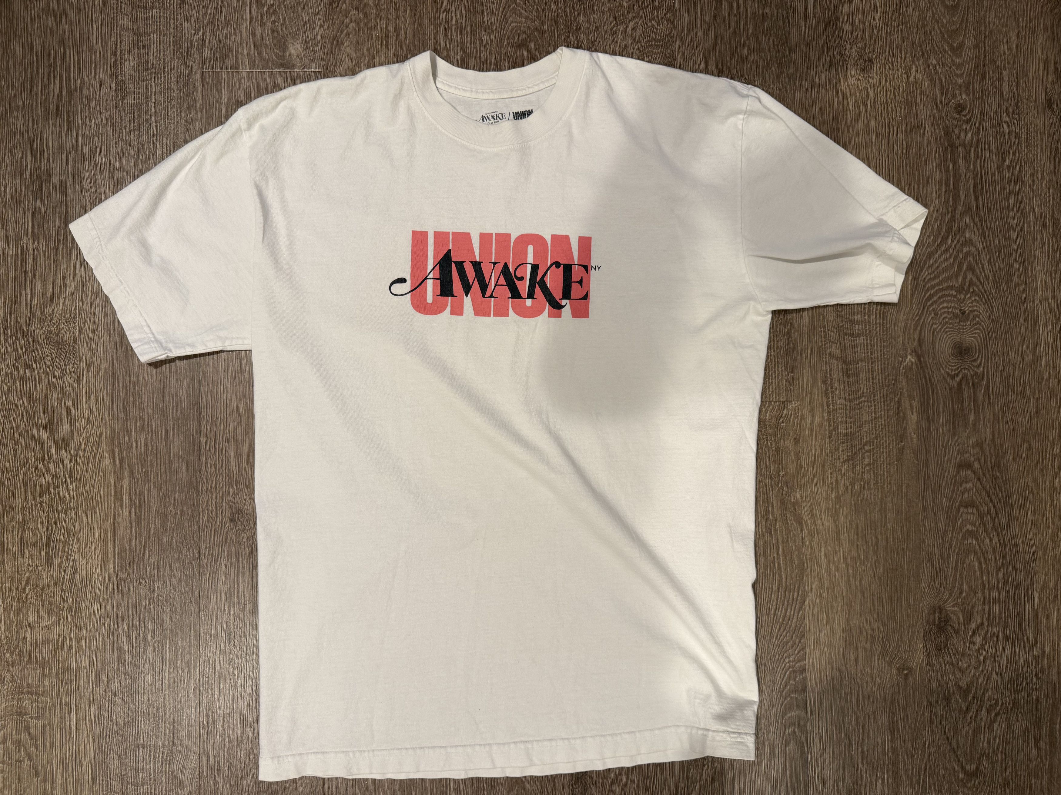 Tシャツ・カットソー AWAKE NY Men T Shirts AWK SP25 TS002CO WH WHITE AWAKE NY Men T Shirts AWK SP25 TS002CO WH WHITE (AWAKE NY/T
