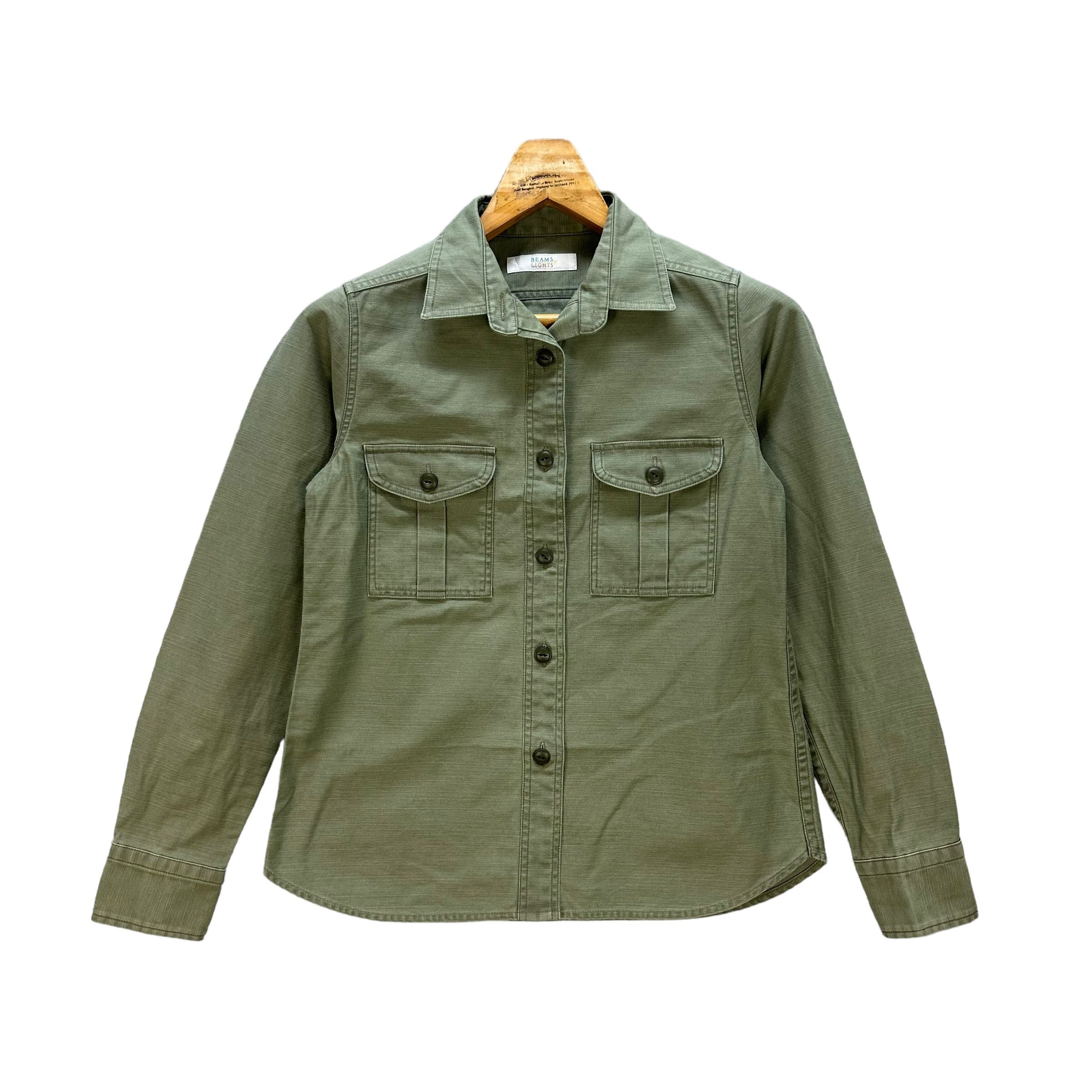 Beams Plus BEAMS LIGHTS BUTTON UPS SHIRT #8677-020 Size S / US 4 / IT 40 - 1 Thumbnail