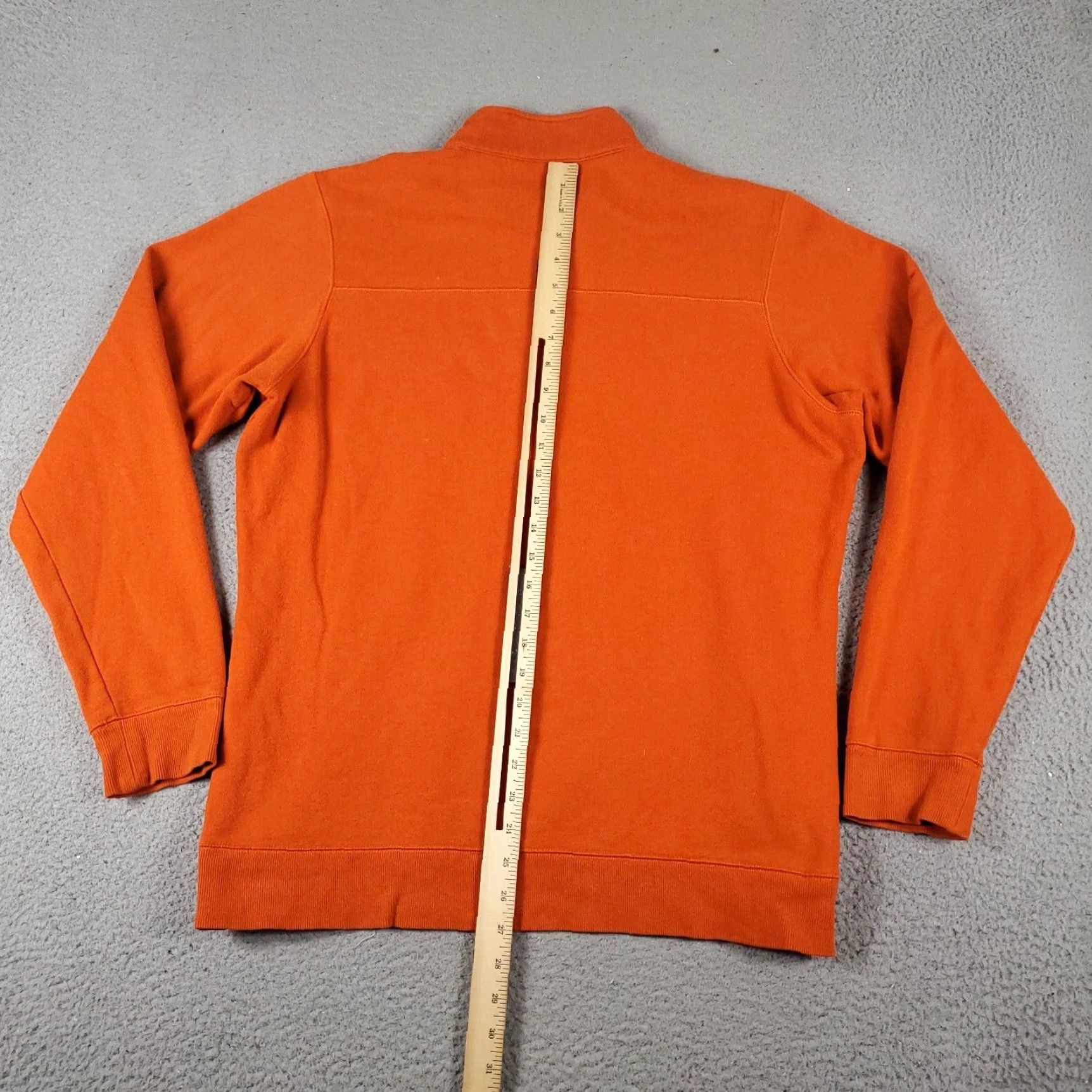 Vintage Columbia Sweater Mens Medium Orange 1/4 Zip Up Pullover Sweatshirt Size US M / EU 48-50 / 2 - 6 Thumbnail