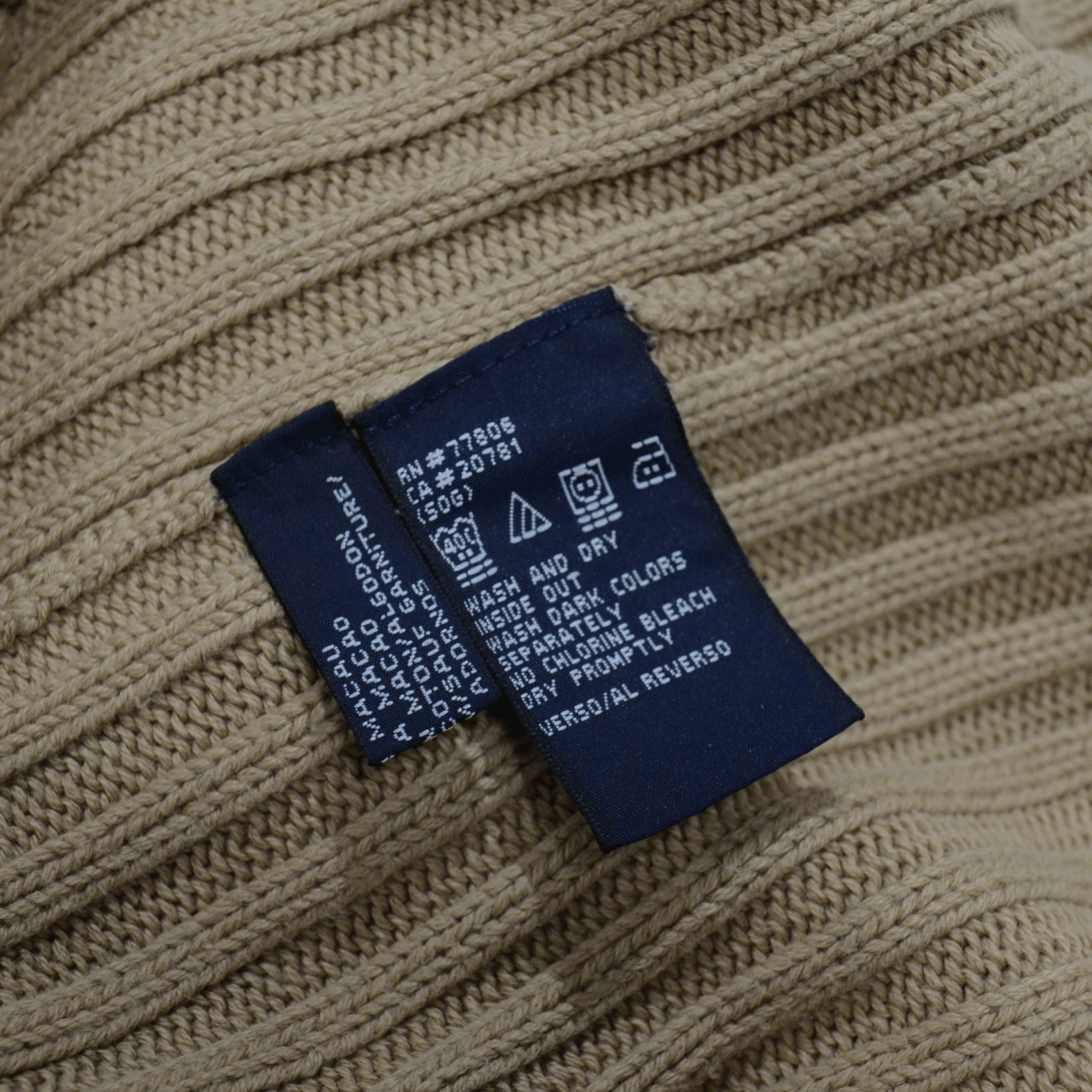 Tommy Hilfiger × Vintage Vintage Tommy Hilfiger Cream Full Zip Knit Sweater Y2K 90s Size US L / EU 52-54 / 3 - 9 Thumbnail