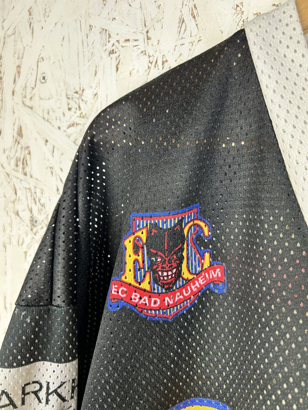 NHL 90s Bad Nauheim EC 1996/97 Match Worn #11 Michel Hockey Jrsy Size US XL / EU 56 / 4 - 2 Thumbnail