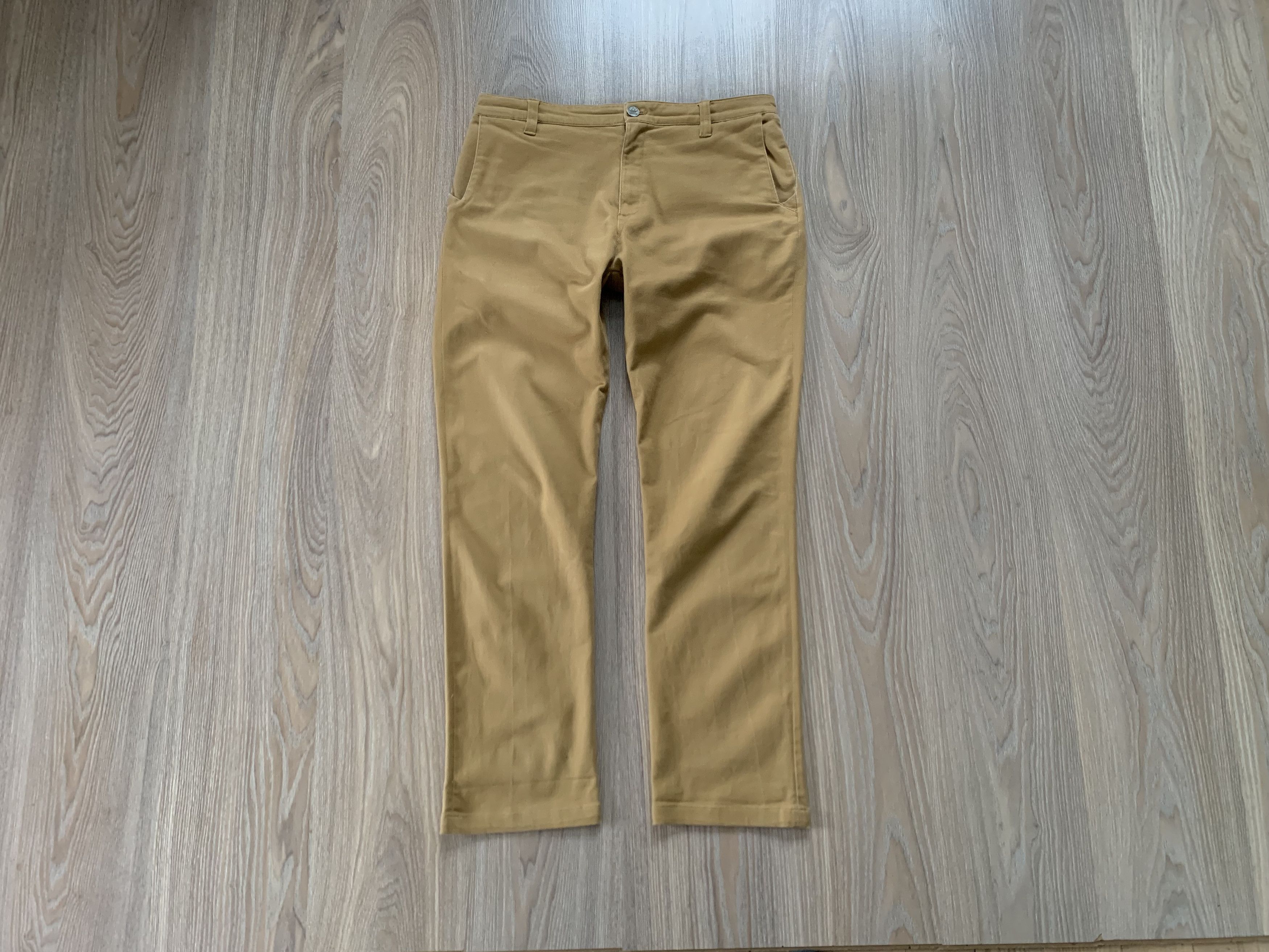 Adidas Adidas Skateboarding Men’s Beige Casual Pants Trousers Size US 31 - 12 Thumbnail