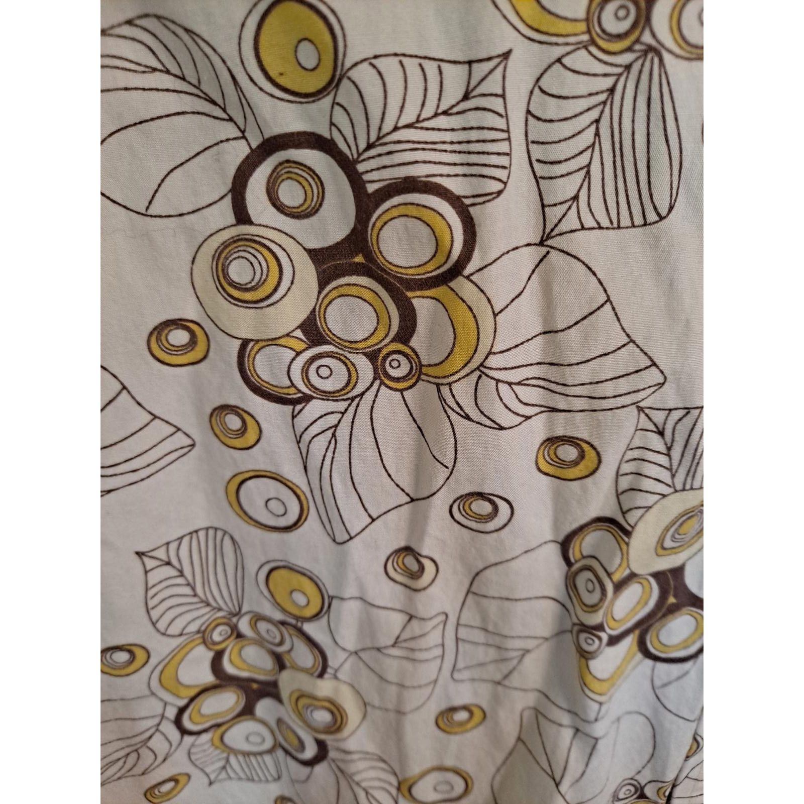 J Ferrar J. Ferrar Long Sleeve Shirt with Yellow and Brown Decoration Size US XL / EU 56 / 4 - 2 Thumbnail