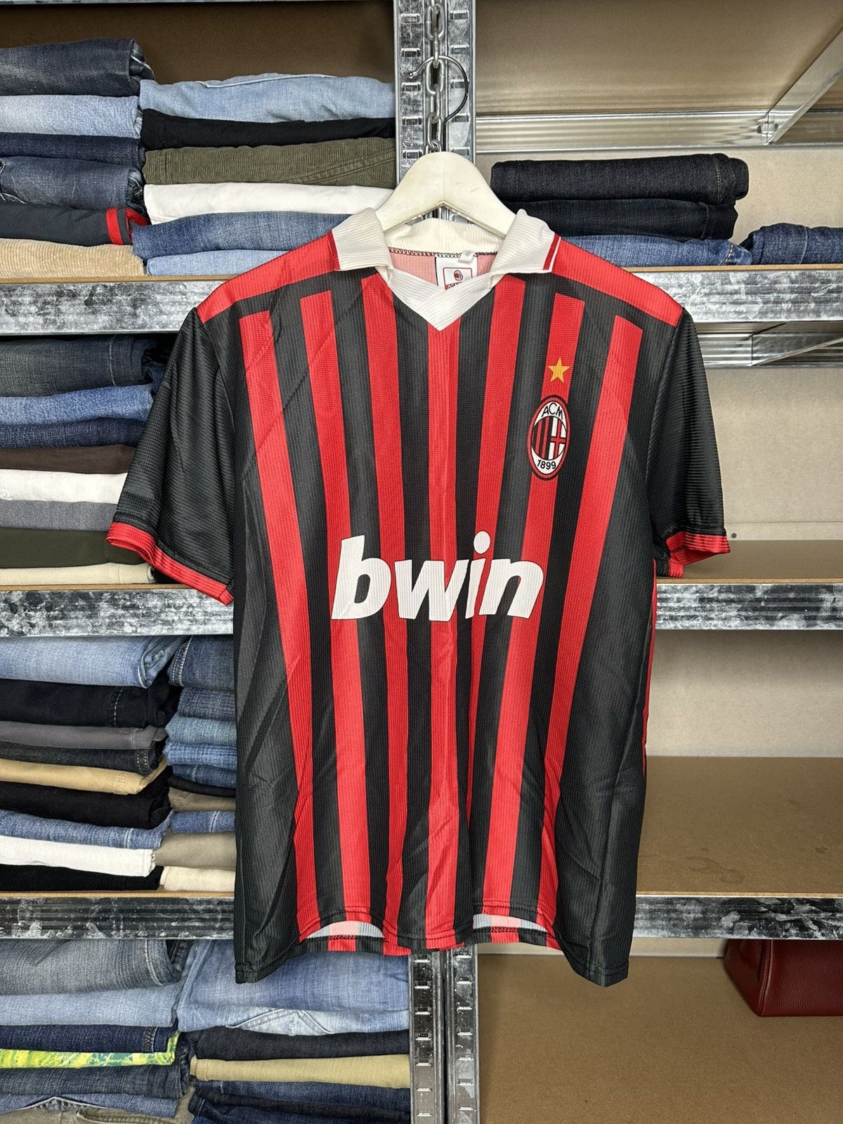 Other 2008/09 AC Milan Home Shirt Ronaldinho #80 Size US S / EU 44-46 / 1 - 1 Thumbnail