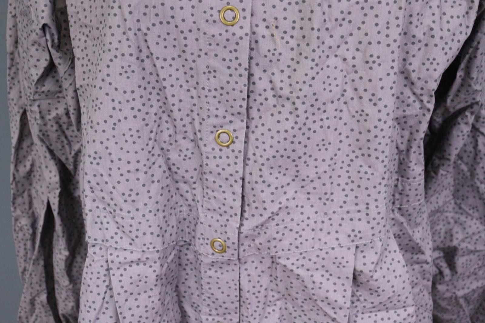 Designer Gudrun Sjoden Gray Dotted Lagenlook Lightweight Coat Size XL Size XL / US 12-14 / IT 48-50 - 3 Thumbnail