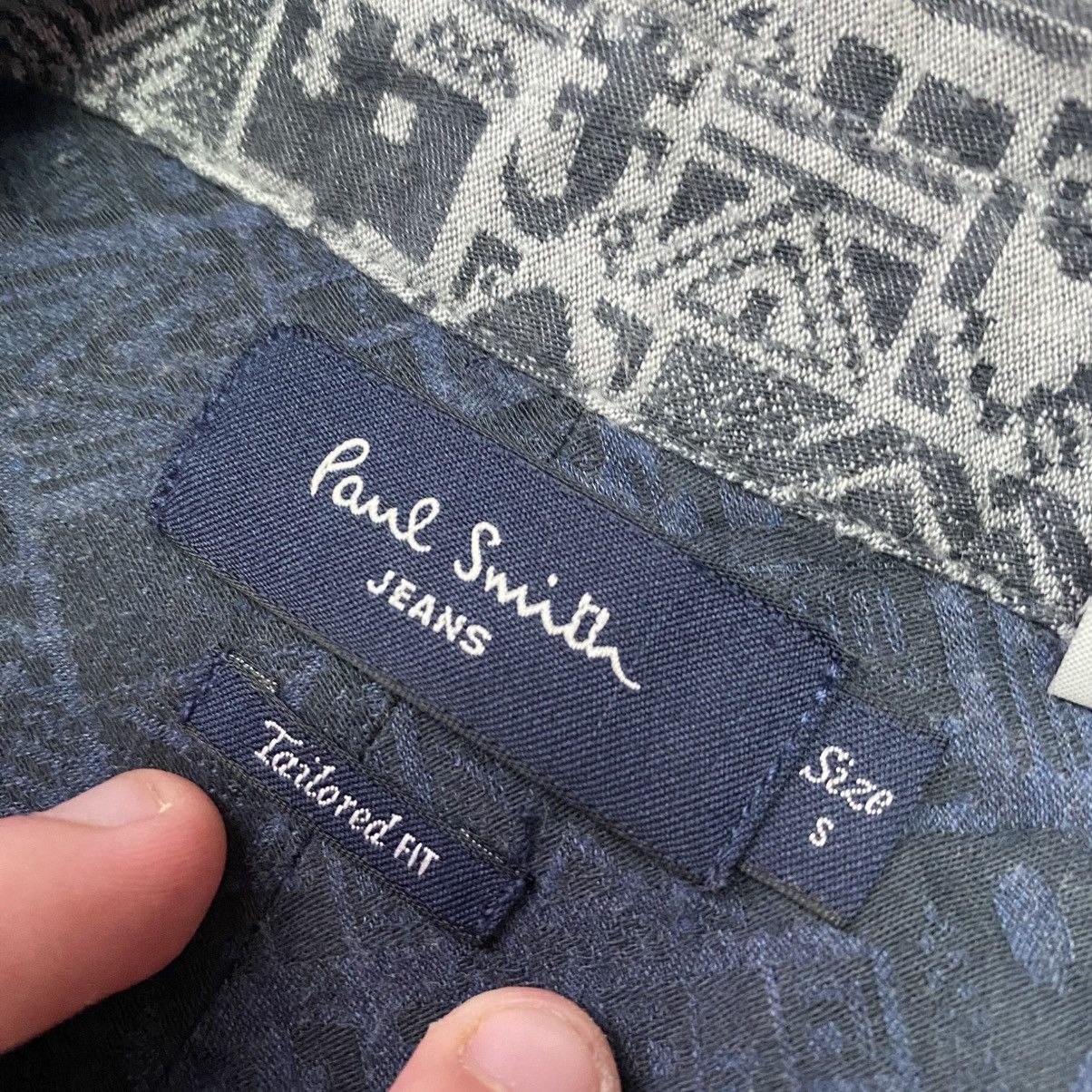 Paul Smith Luxury Paul Smith Graphic Button y2k shirt size S Size US S / EU 44-46 / 1 - 6 Thumbnail