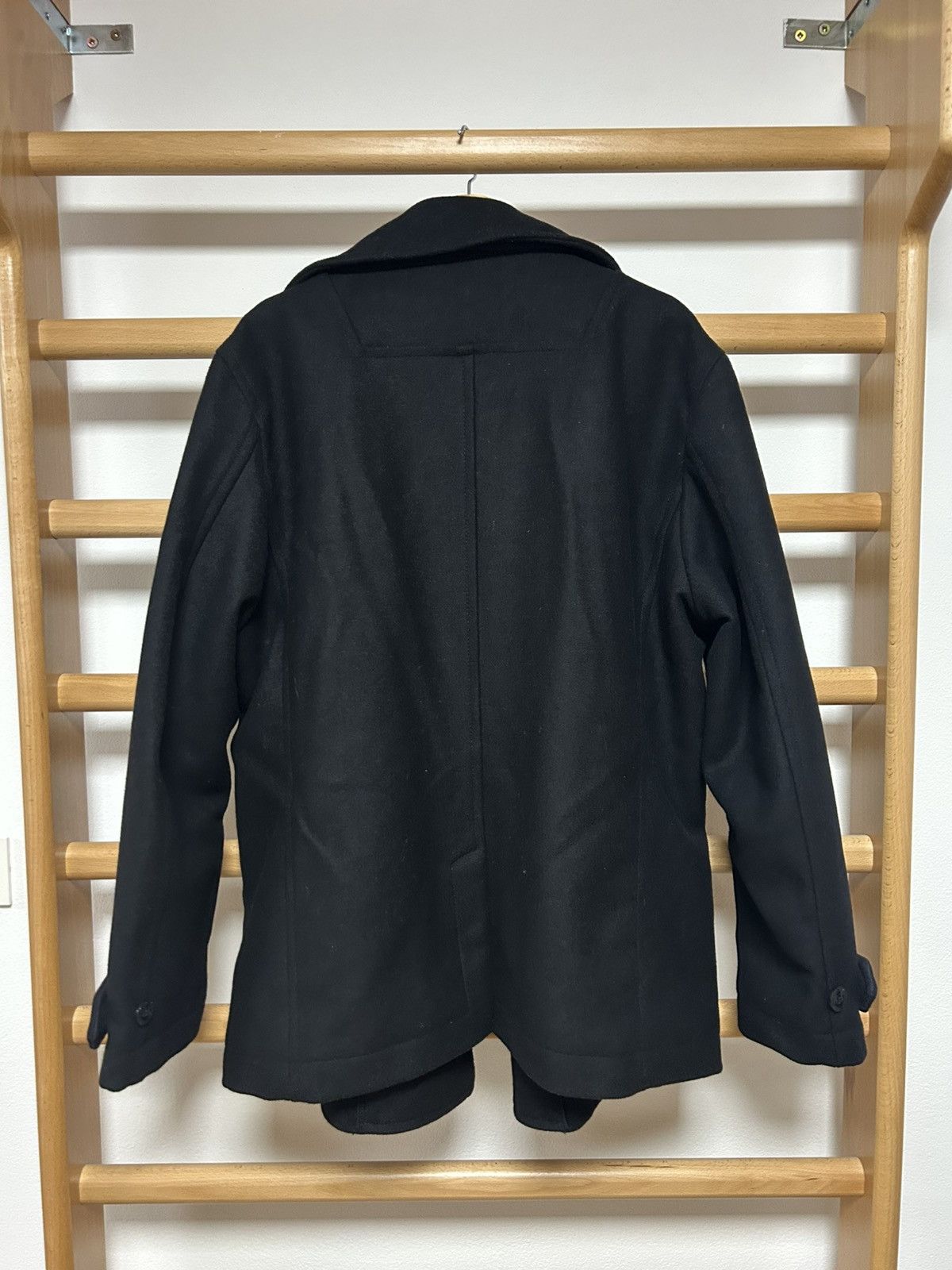 Diesel DIESEL W-BANFF WOOL BLEND PEACOAT Size US XXL / EU 58 / 5 - 3 Thumbnail