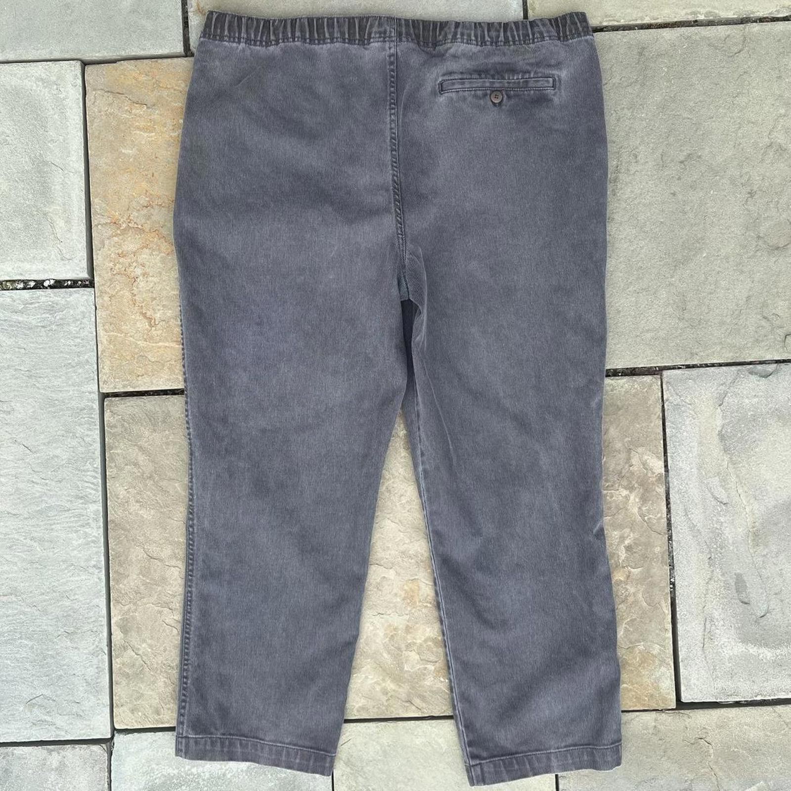 The Territory Ahead Y2K Grey Overdyed Drawstring Pants Size US 38 / EU 54 - 6 Thumbnail
