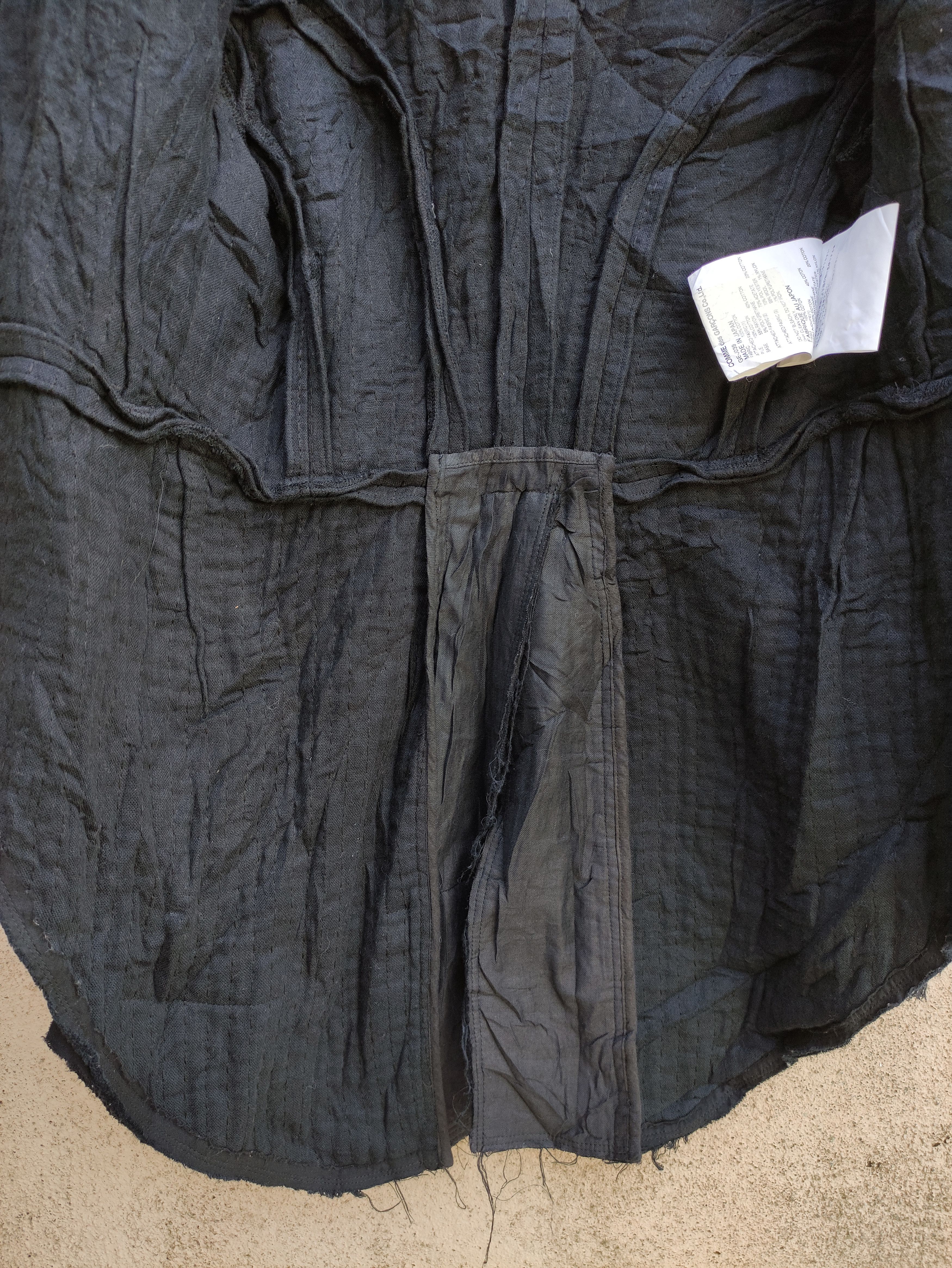 Comme des Garcons COMME DES GARÇONS DESIGN PATCHWORK DISTRESSED OPEN JACKET Size US S / EU 44-46 / 1 - 8 Thumbnail