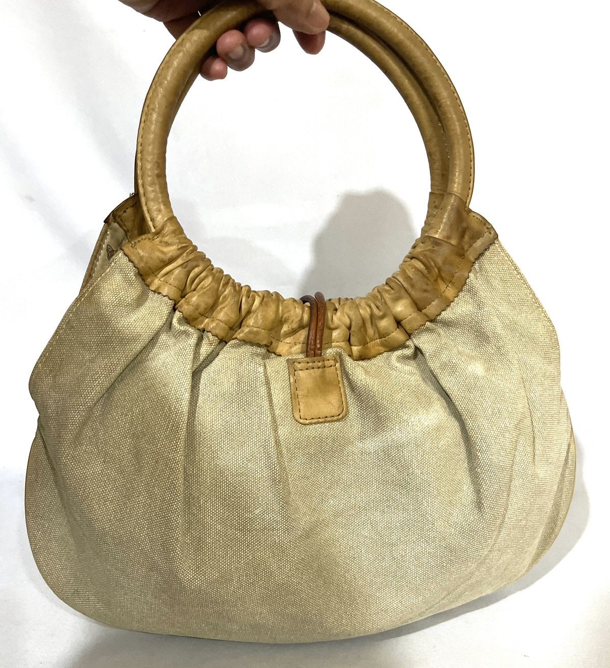Vivienne Westwood Vintage Canvas Hobo Tote Bag - Medium Size ONE SIZE - 13 Thumbnail