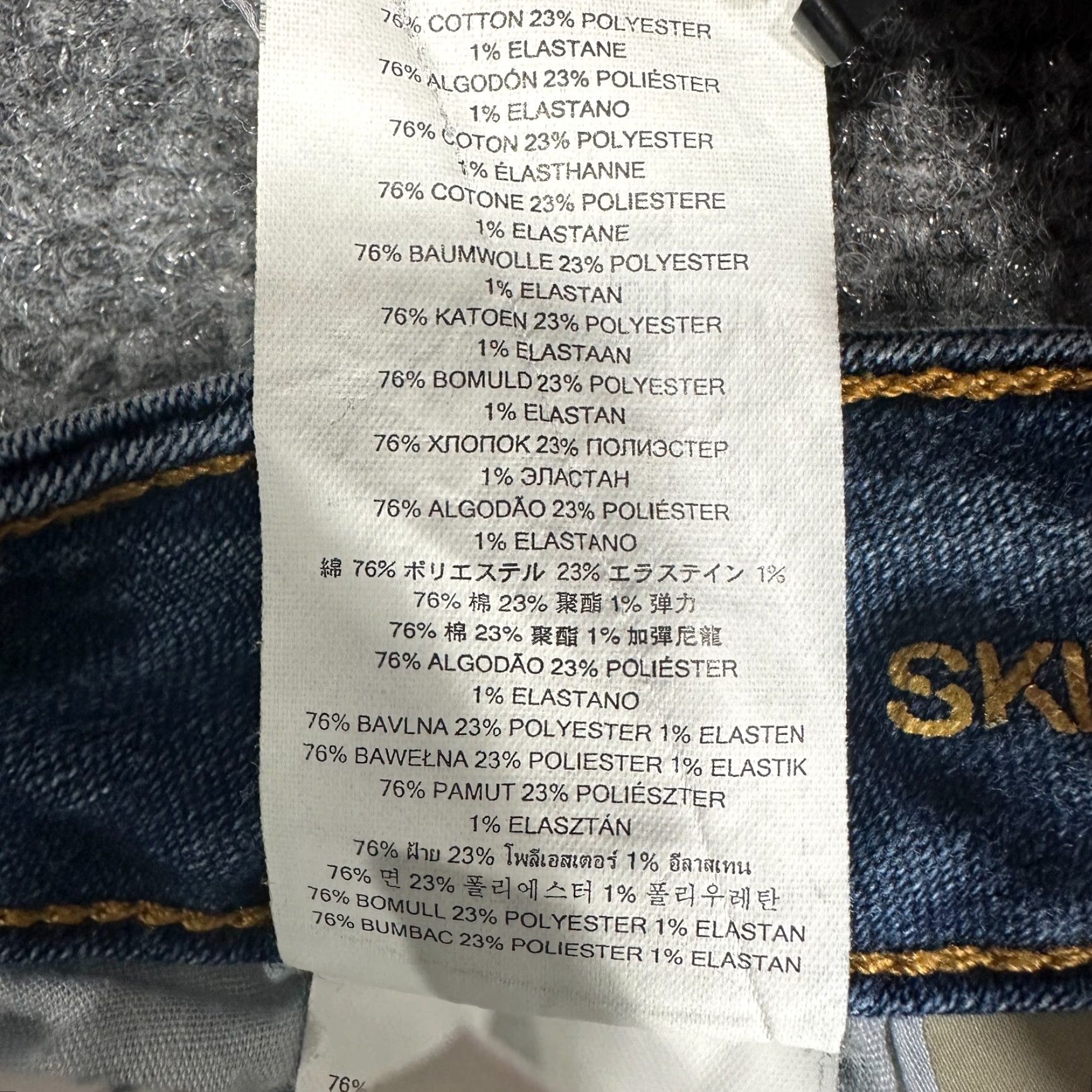 Michael Kors Michael Kors Jeans Womens 6 Skinny Medium Wash Cotton Stretch Zip Pockets jeans skinny Womens 6 blue denim stretch zipper Size 28" / US 6 / IT 42 - 5 Thumbnail