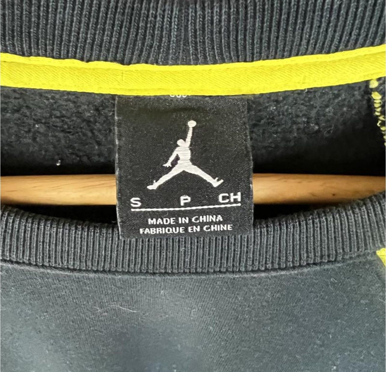 Jordan Brand Jordan Sweatshirt Men's Size S Black Cotton Long Sleeve Y2K Size US S / EU 44-46 / 1 - 4 Thumbnail