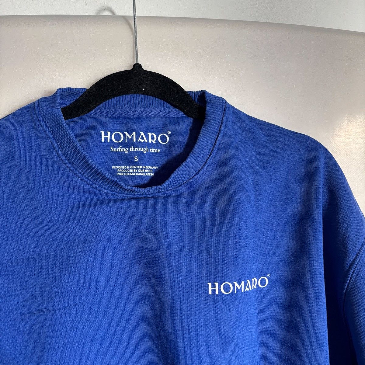 Other Streetwear Sweater blau | Hang Lou Backprint | Limited Drop Size US L / EU 52-54 / 3 - 5 Thumbnail